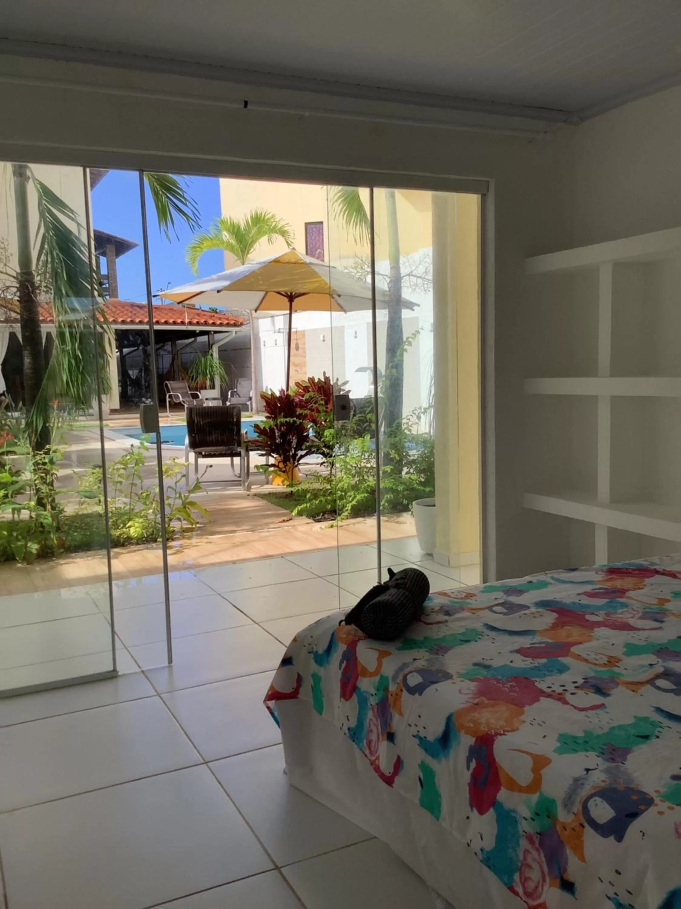 Bed in Pousada Villa Encantada LGBTQIAPlus