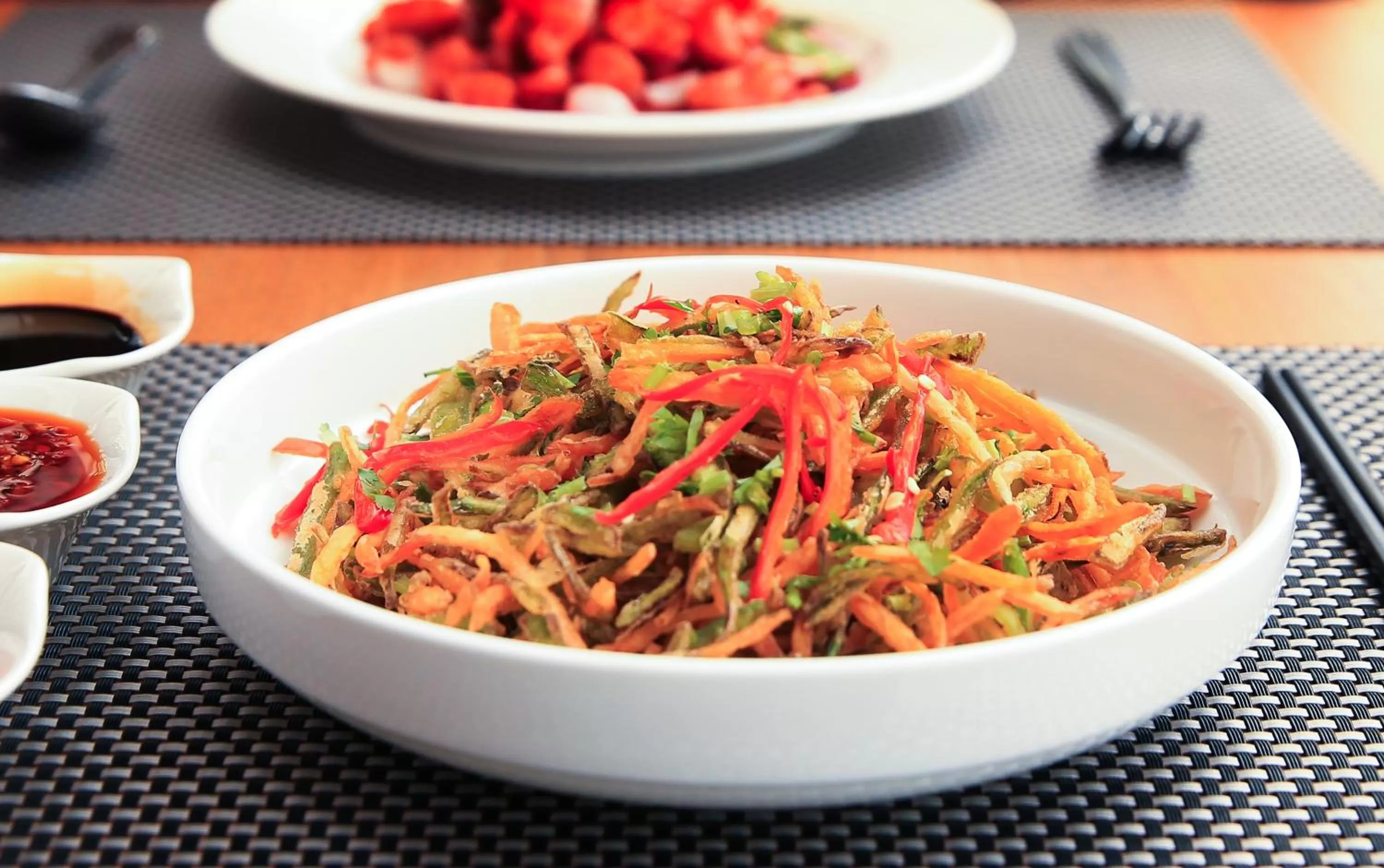 Dinner in Lotos Inn & Suites, Nairobi