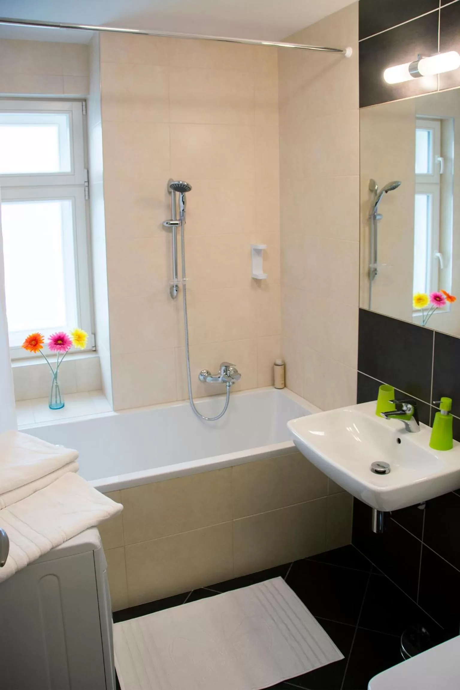 Bathroom in Limes Apartments