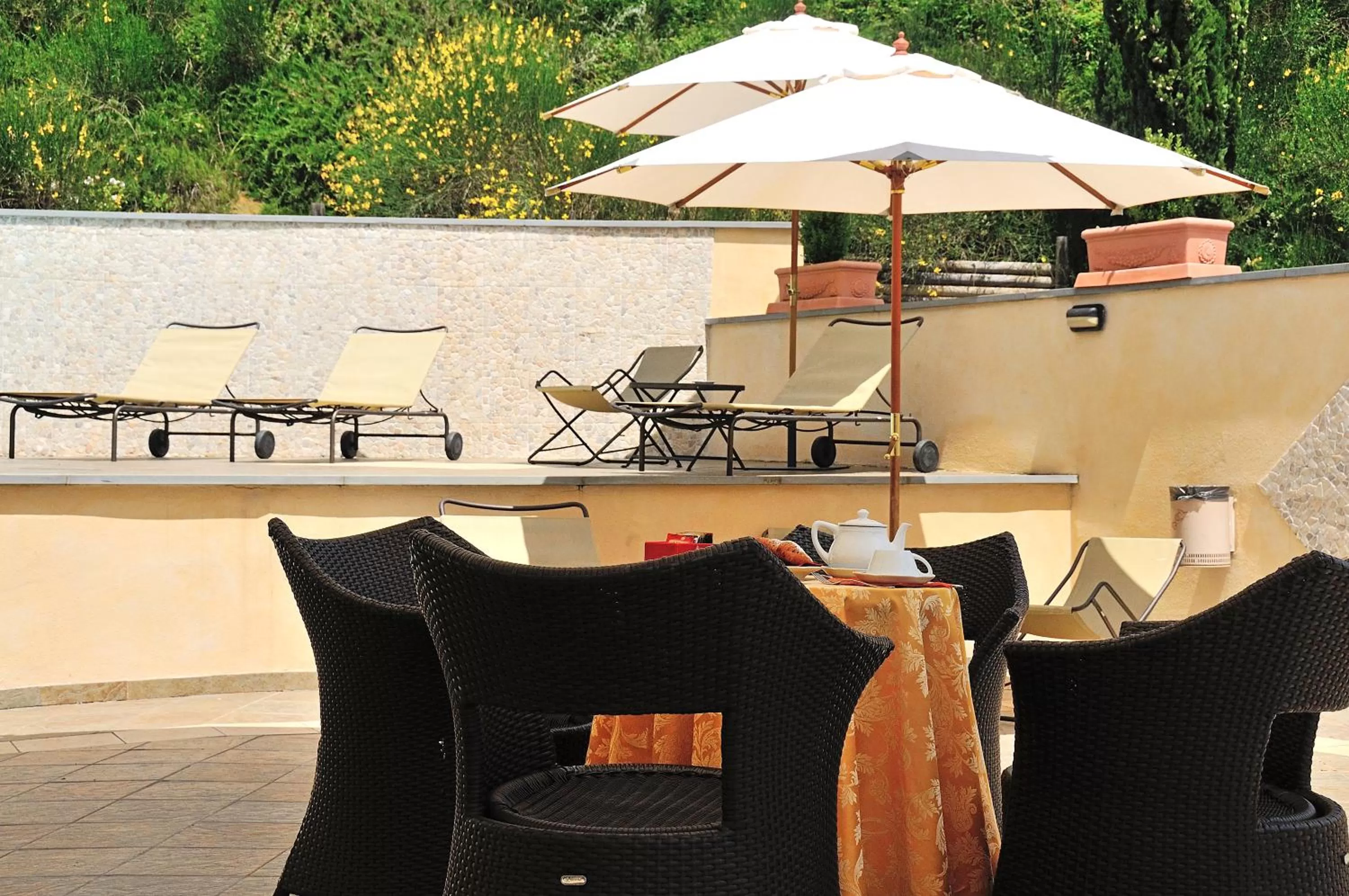 Swimming pool in Hotel La Colonna