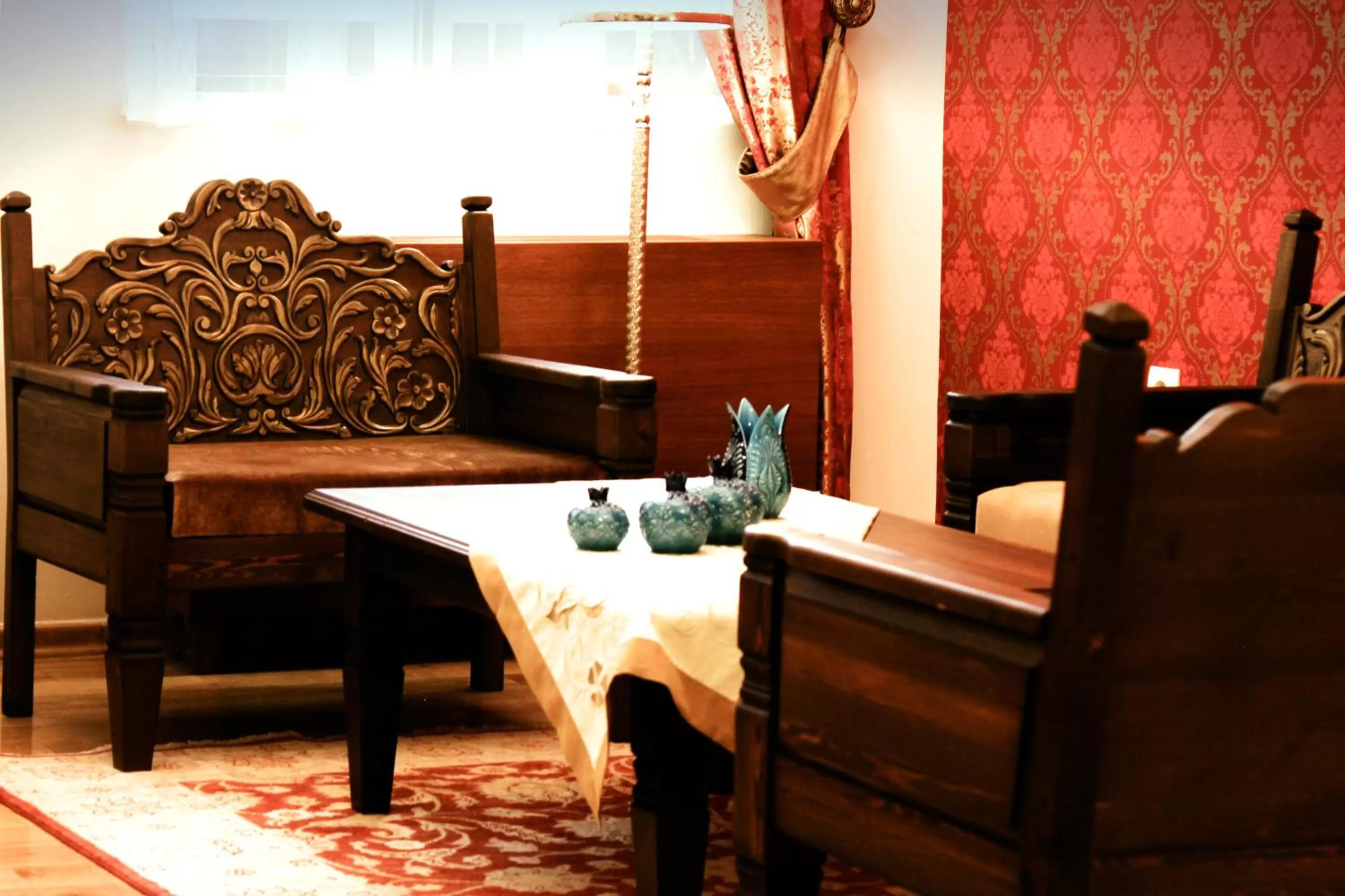 Decorative detail in İsa Begov Hamam Hotel