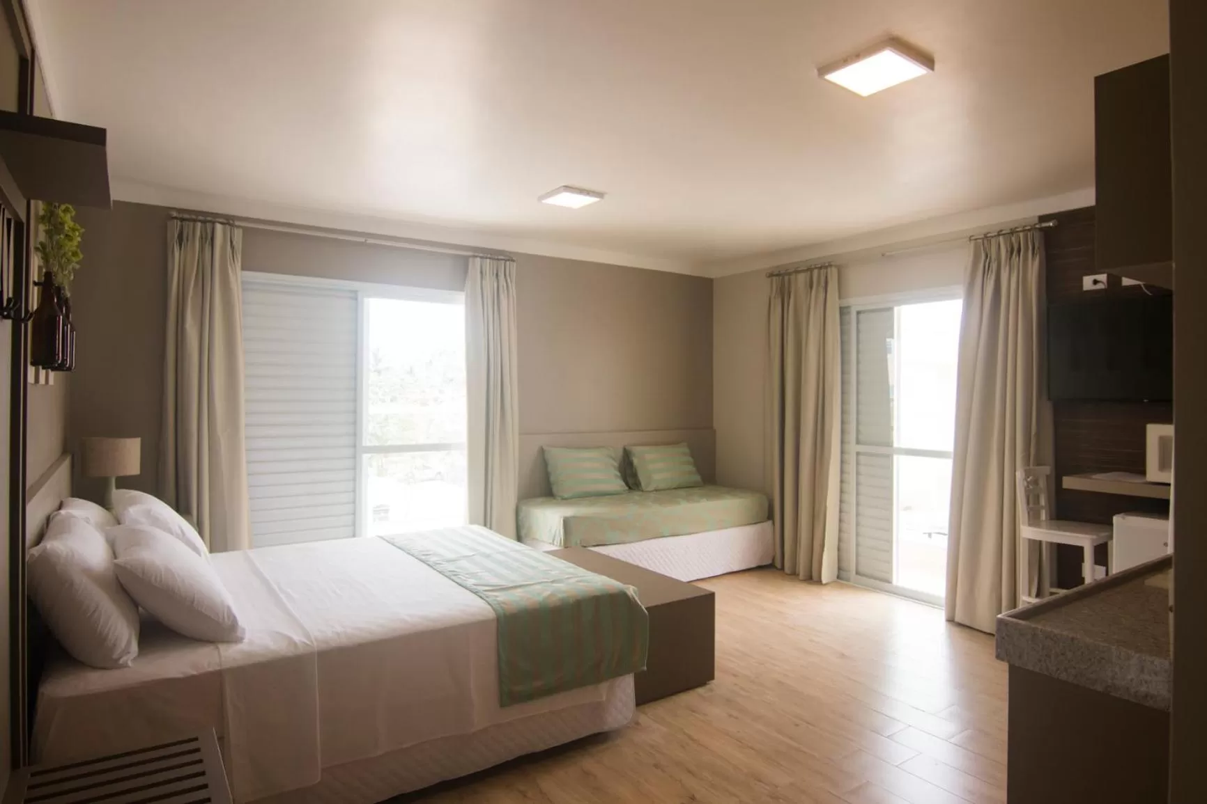 Bed in Pousada Villa Di Enzo