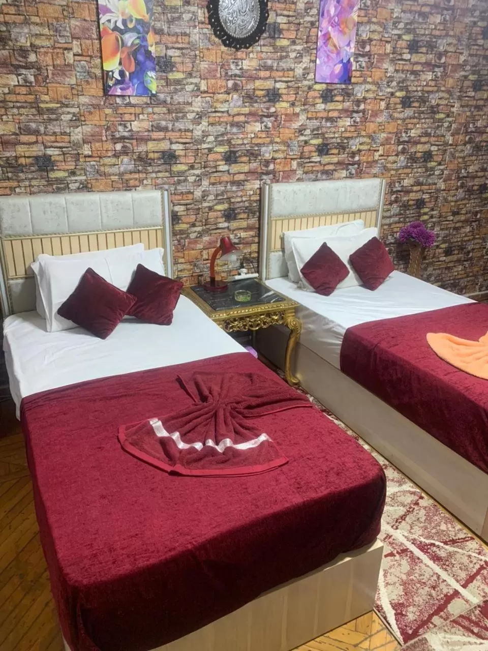 Bed in Nile Star Suites & Apartments
