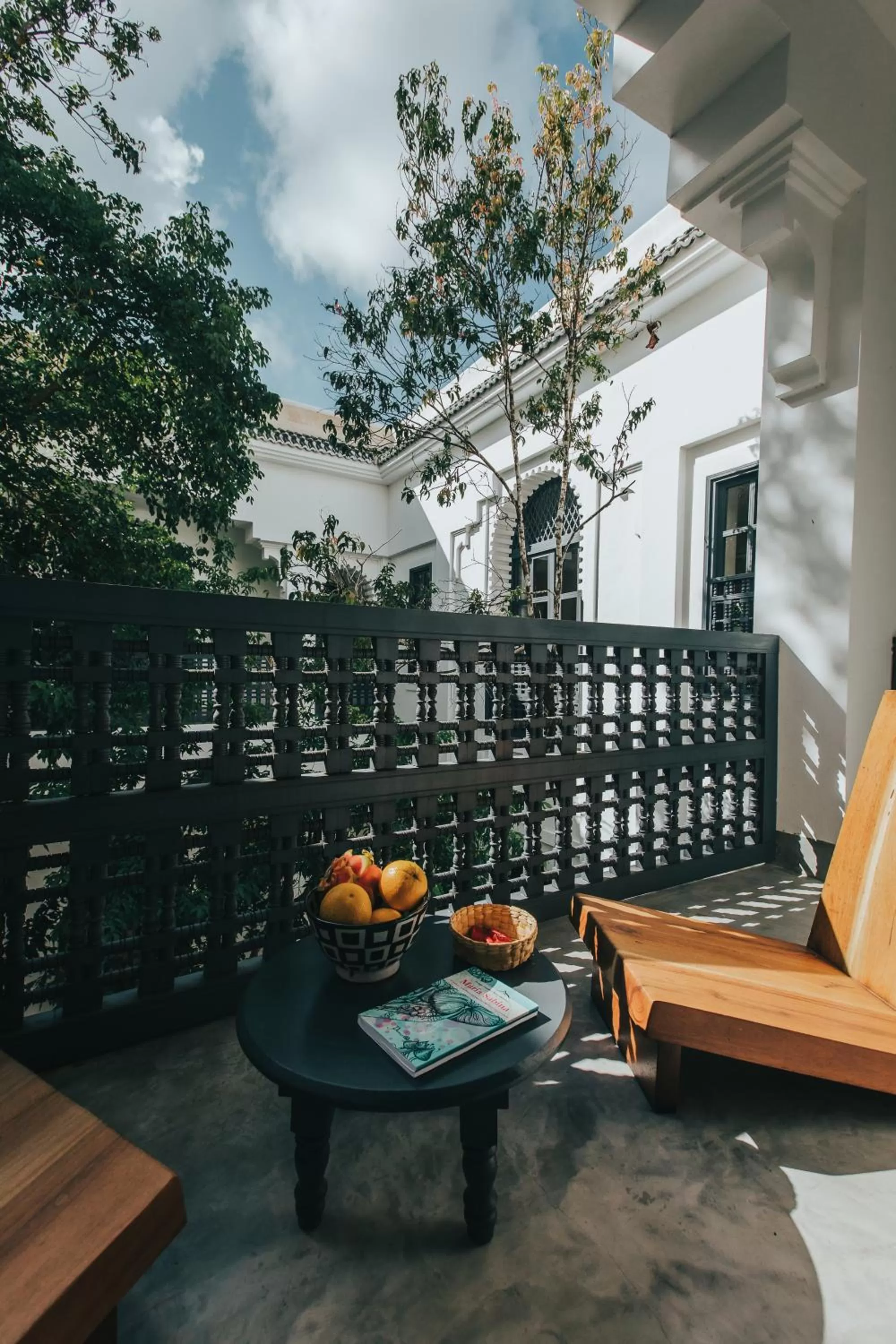 Patio in Ambre & Epices Jungle Hotel & Spa