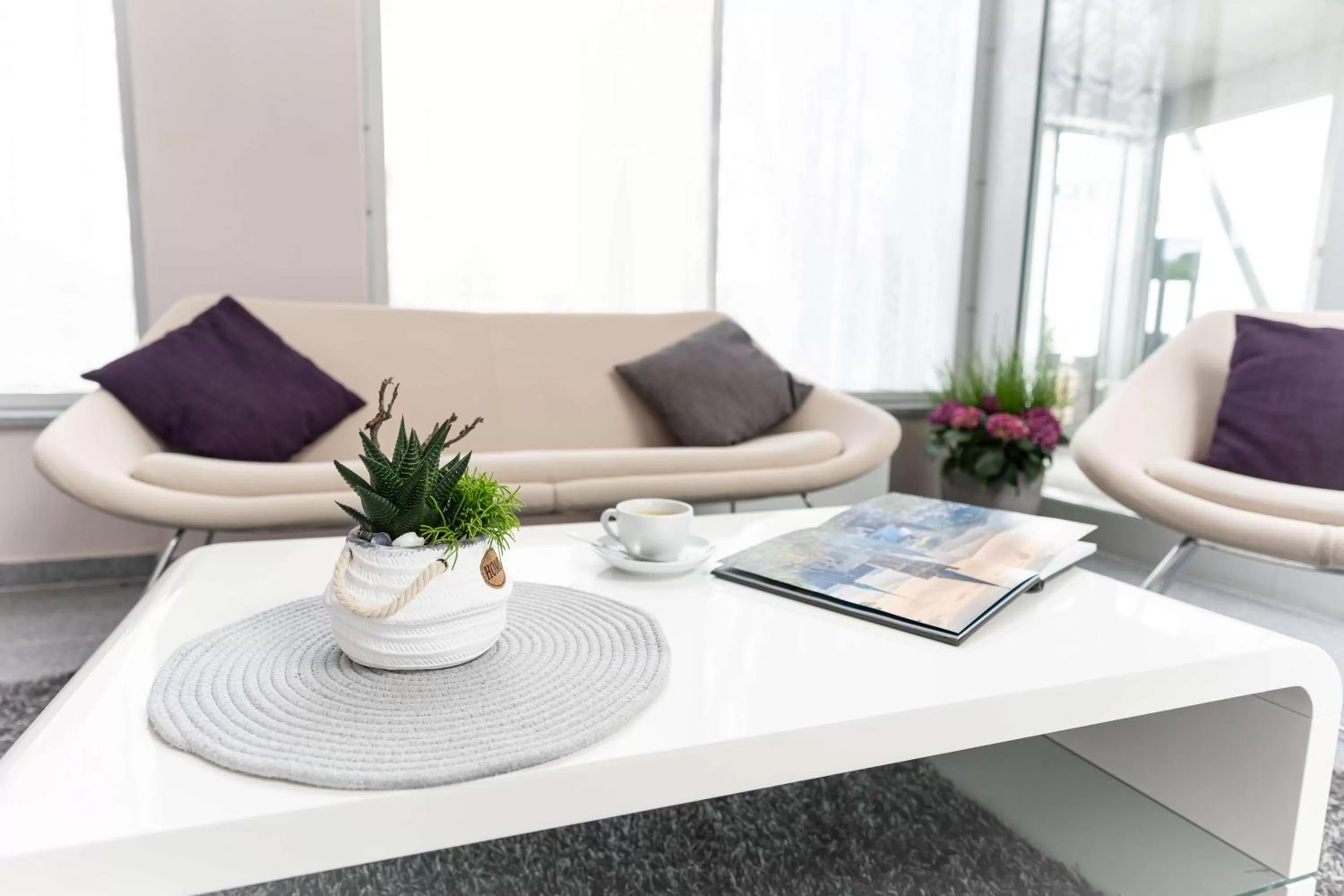 Lobby or reception in elaya hotel wolfenbuettel