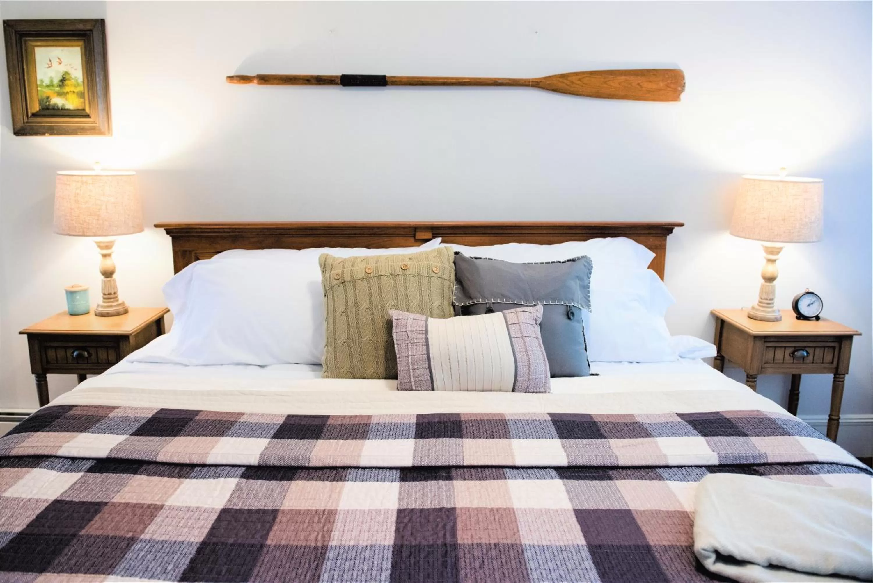 Bed in Inn on Golden Pond