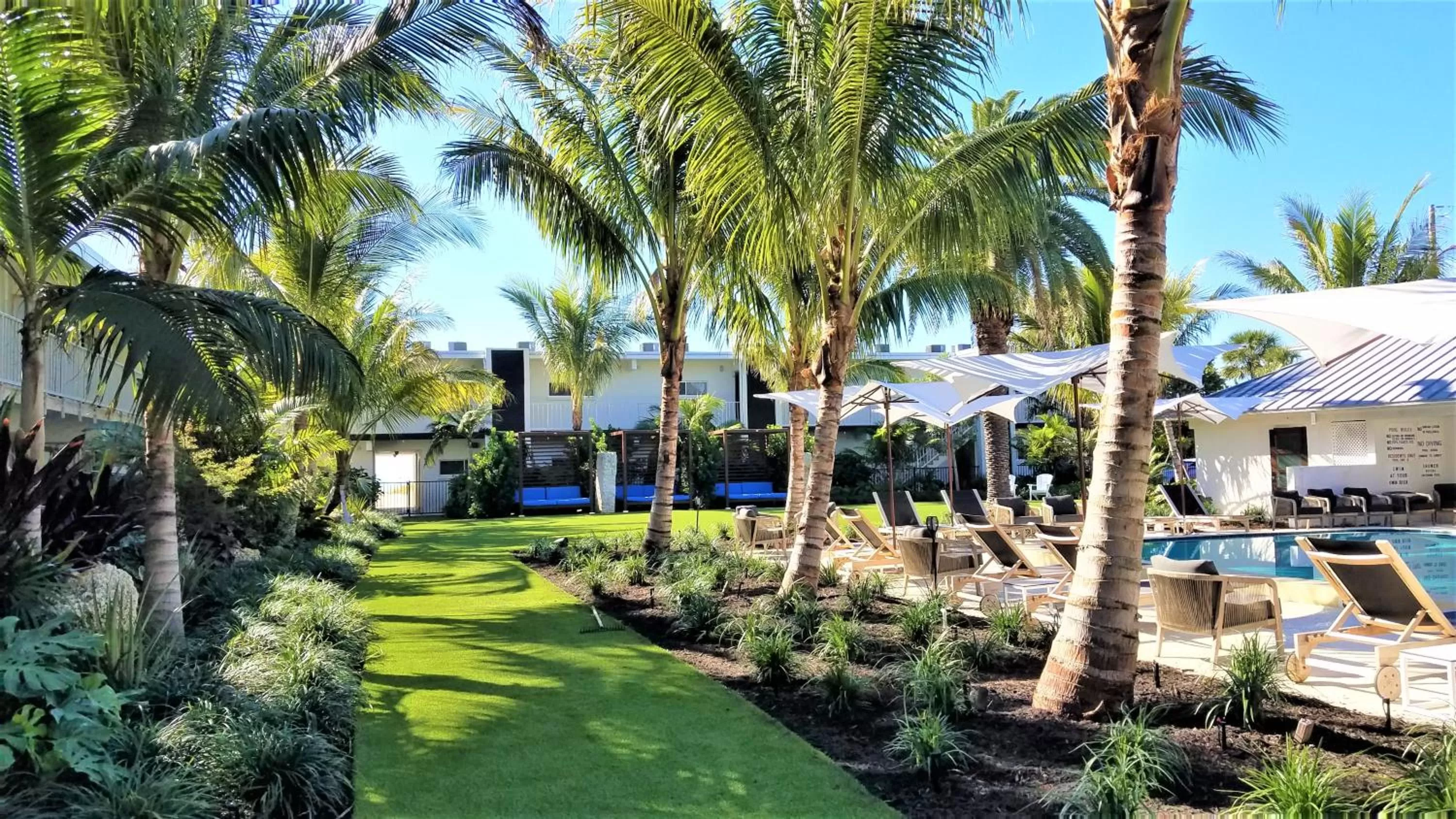 Garden in Bali Hai Beachfront Resort and Spa