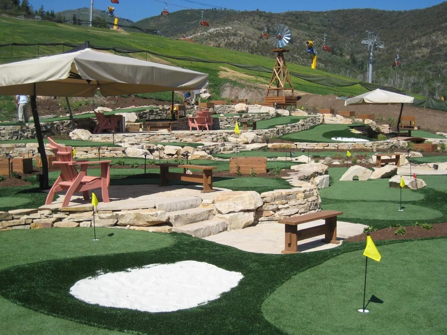 Golfcourse in Silverado Lodge, Park City - Canyons Village by Vail Resorts
