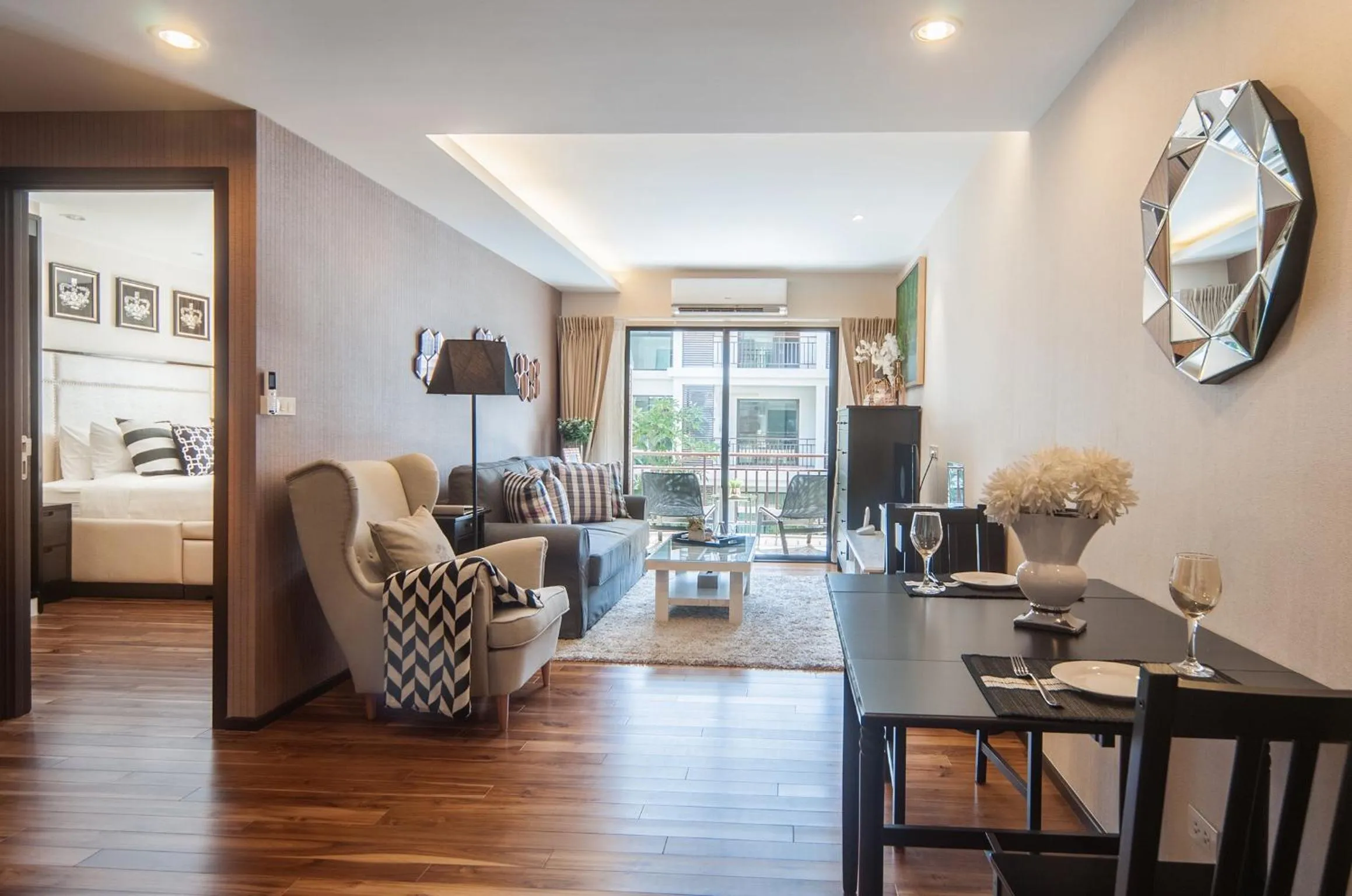 Library in The Title KR Beach Condotel Rawai Beach