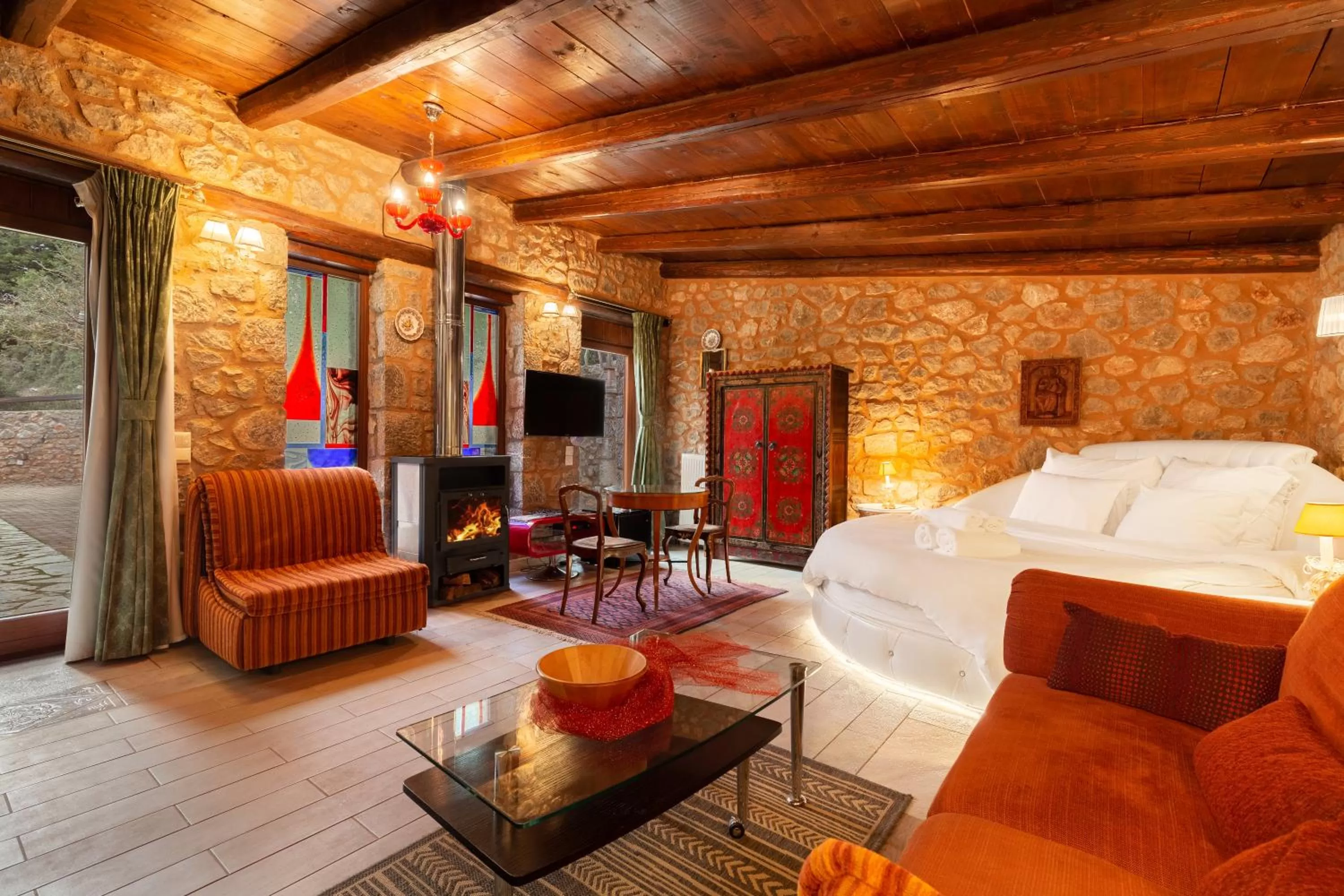 Bed in ViP Chalet 4 Seasons