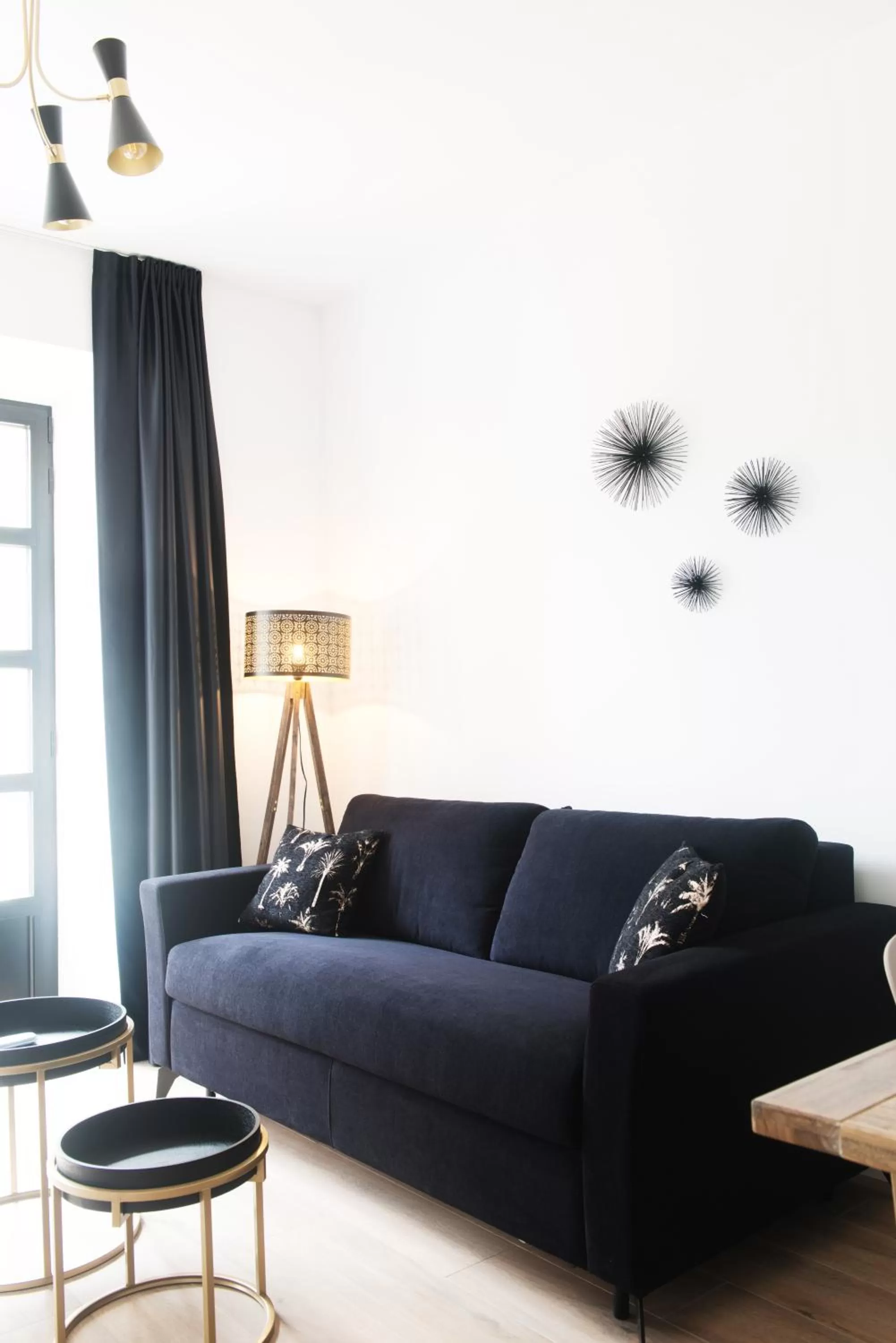 Living room in Santa Catalina Suites Gijón