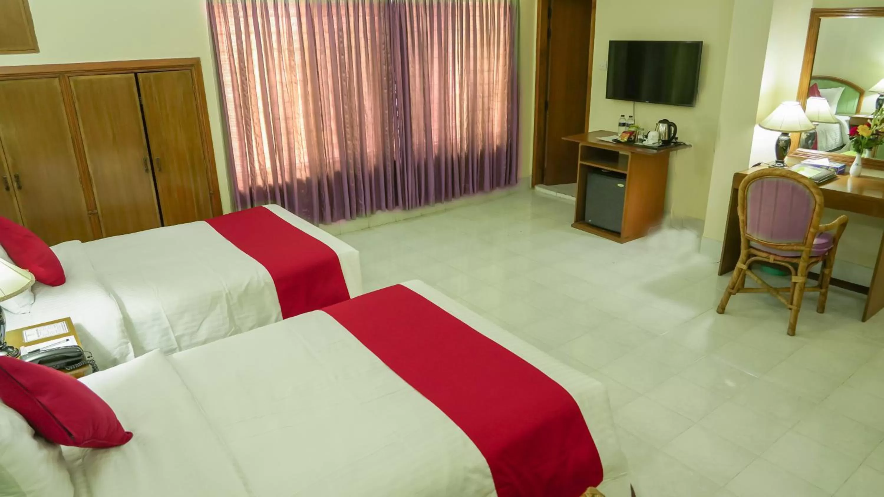 Bed in Asia Pacific Hotel