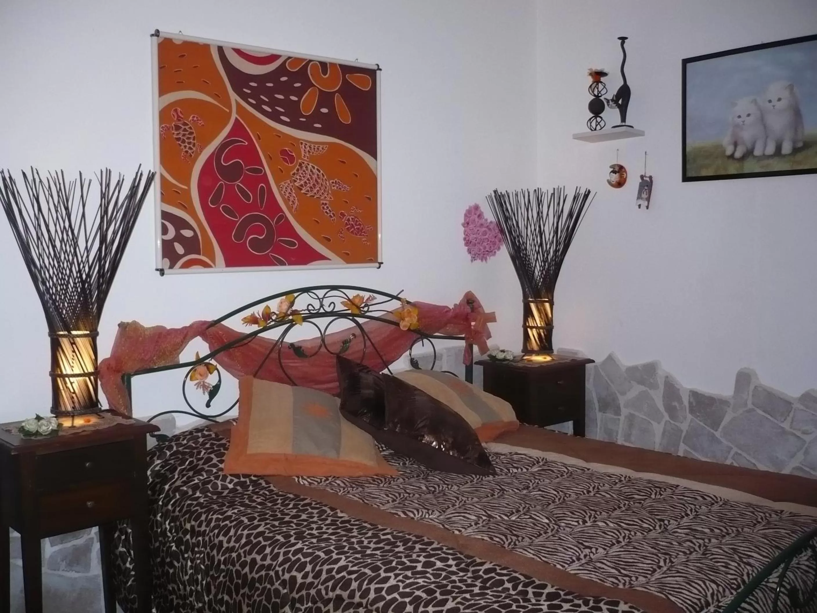 Bed in L'Isola Felice e Trulli Sotto Le Stelle