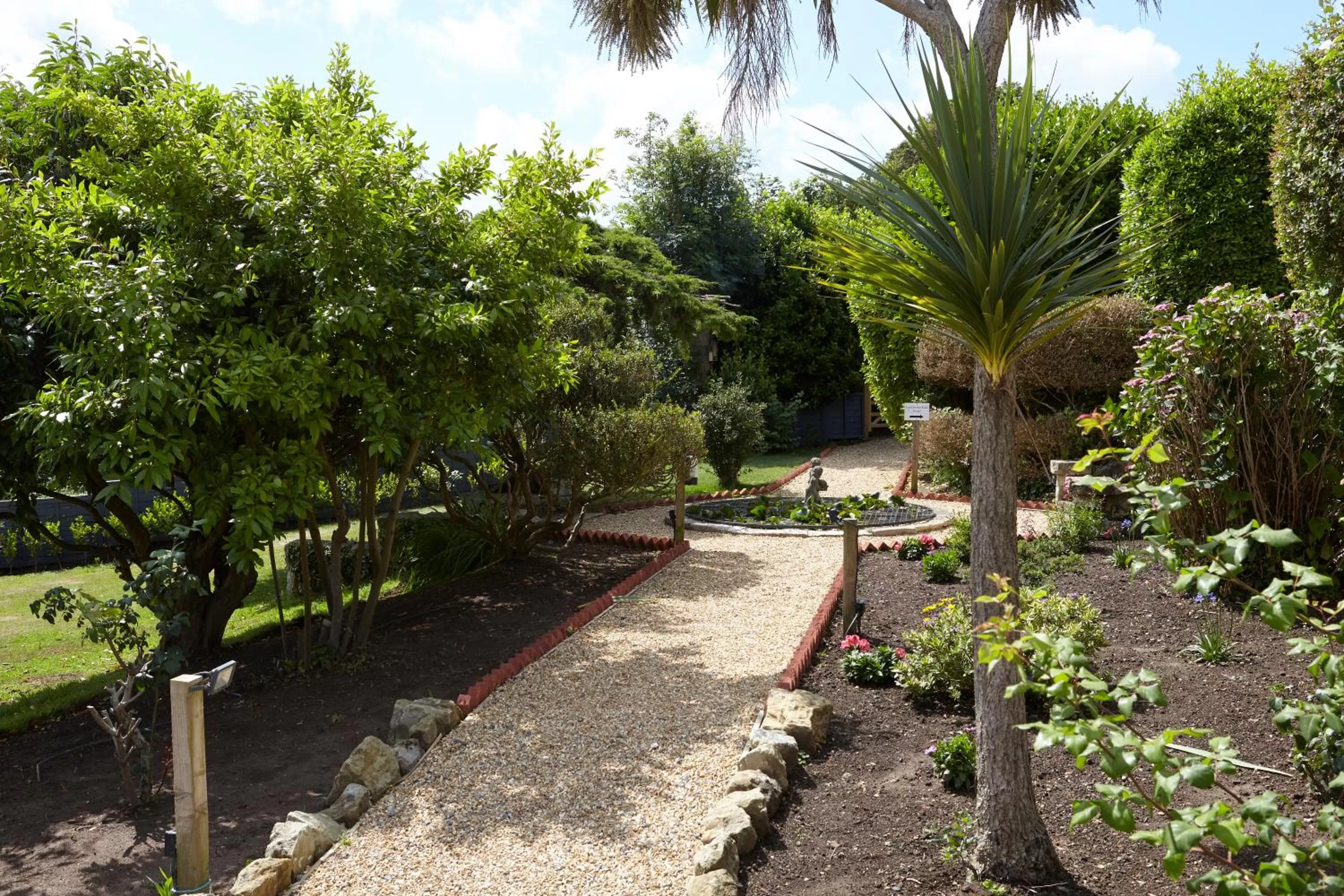 Garden in Luccombe Hall Hotel