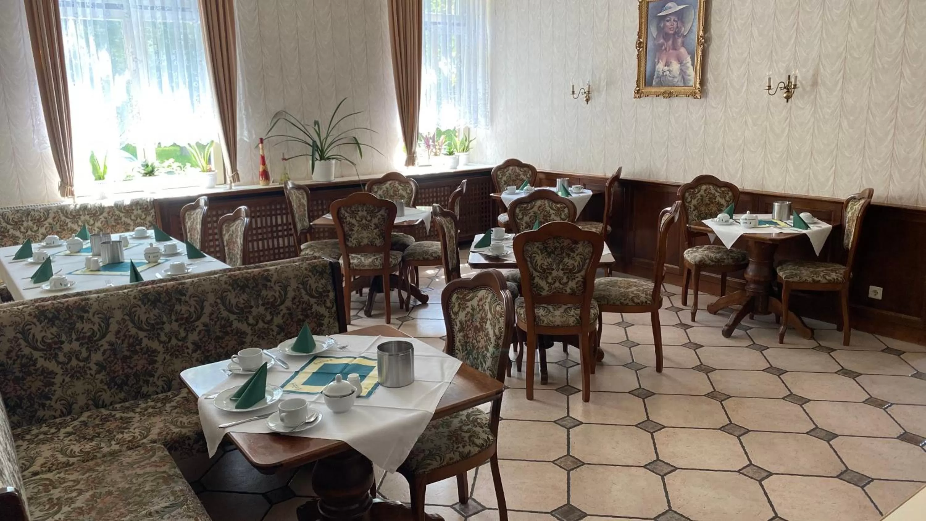 Dining area in Braugasthof Papiermühle
