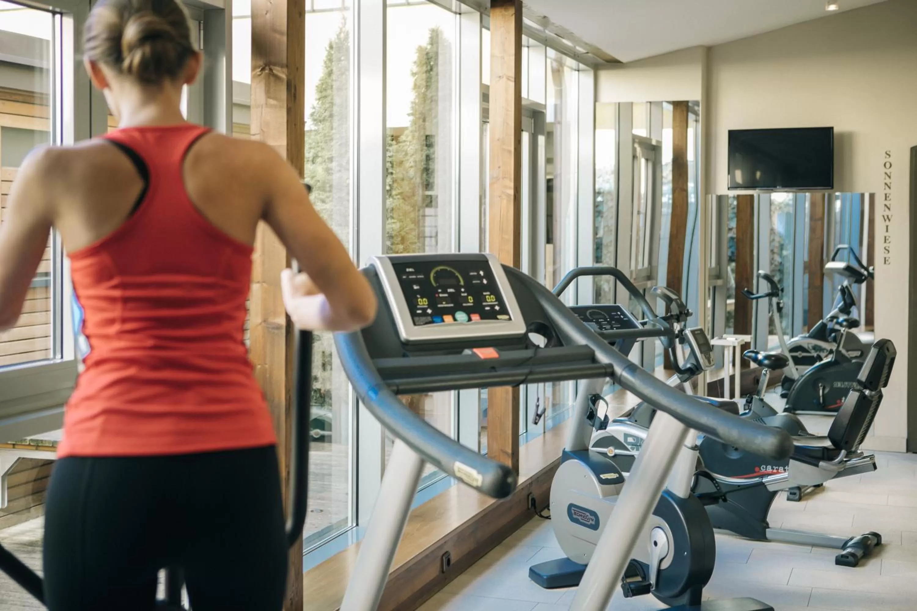 Fitness centre/facilities in Hotel Goldener Ochs