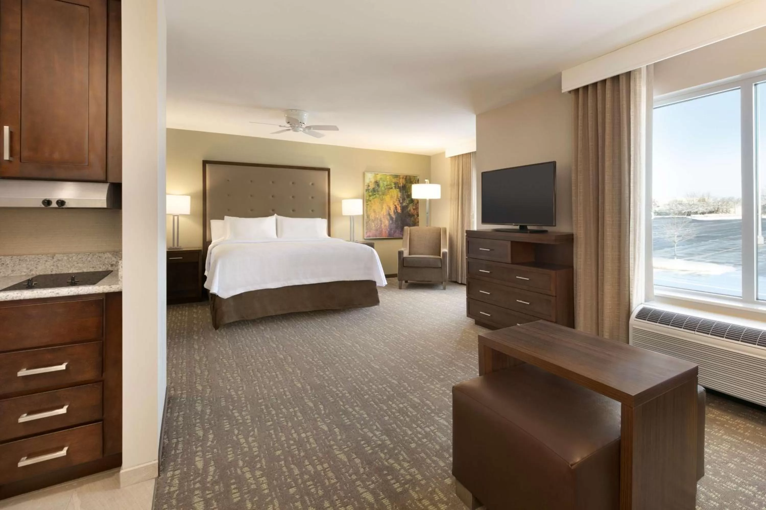 Bedroom, Bed in Homewood Suites By Hilton Hartford Manchester