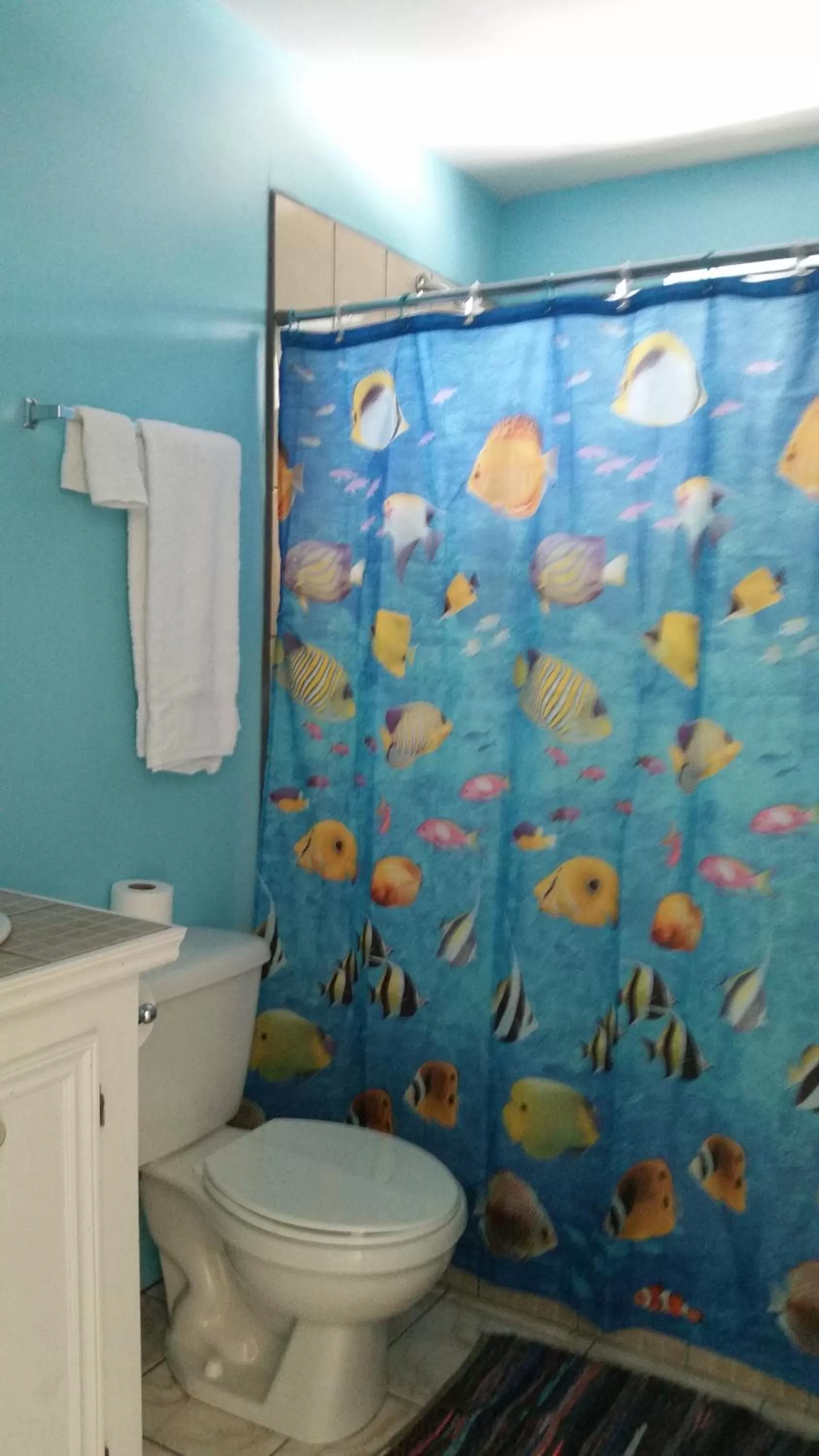 Bathroom in Barefoot Beach Belize