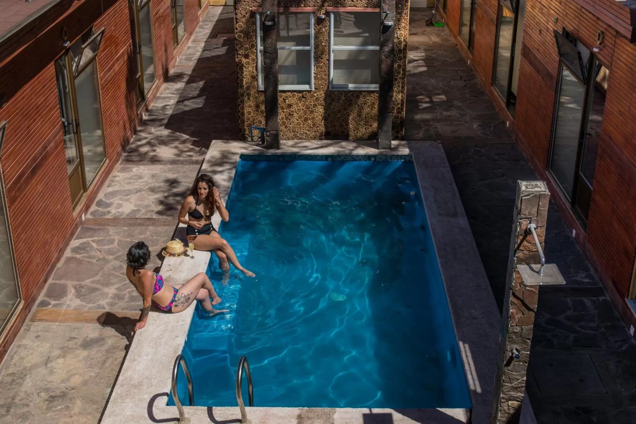 Swimming pool in Hotel Manada del Desierto
