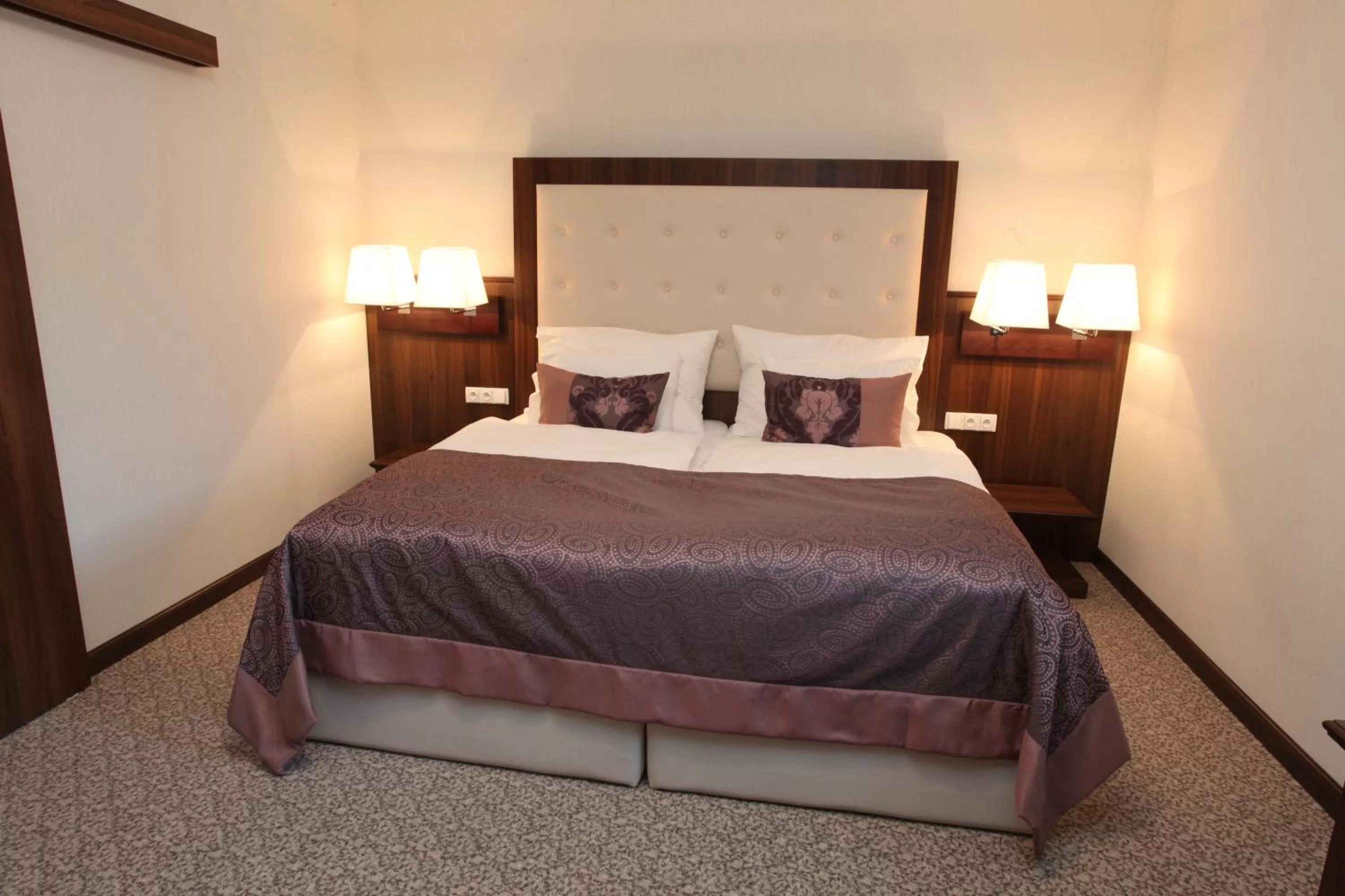 Bed in Hotel Sladovna