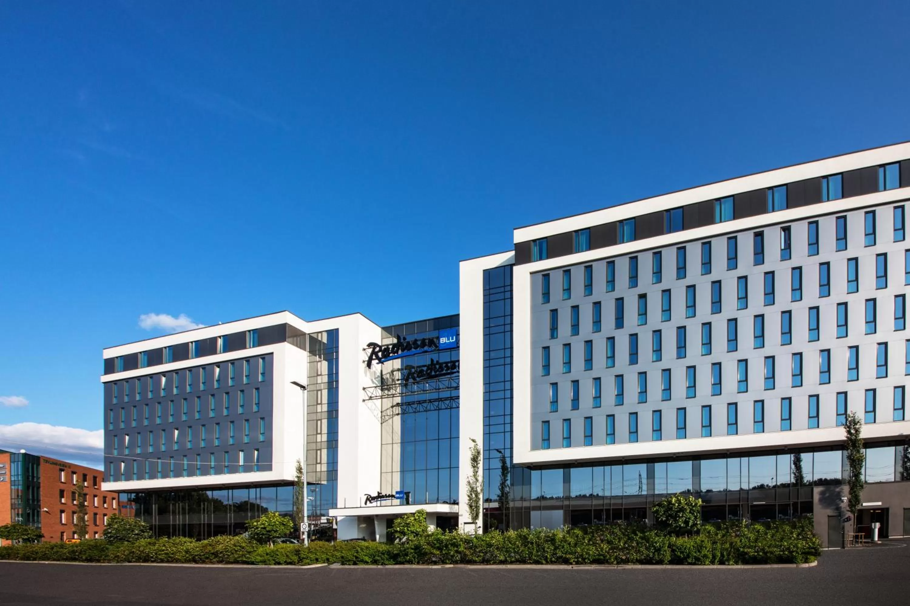 Property building in Radisson Blu Hotel Oslo Alna