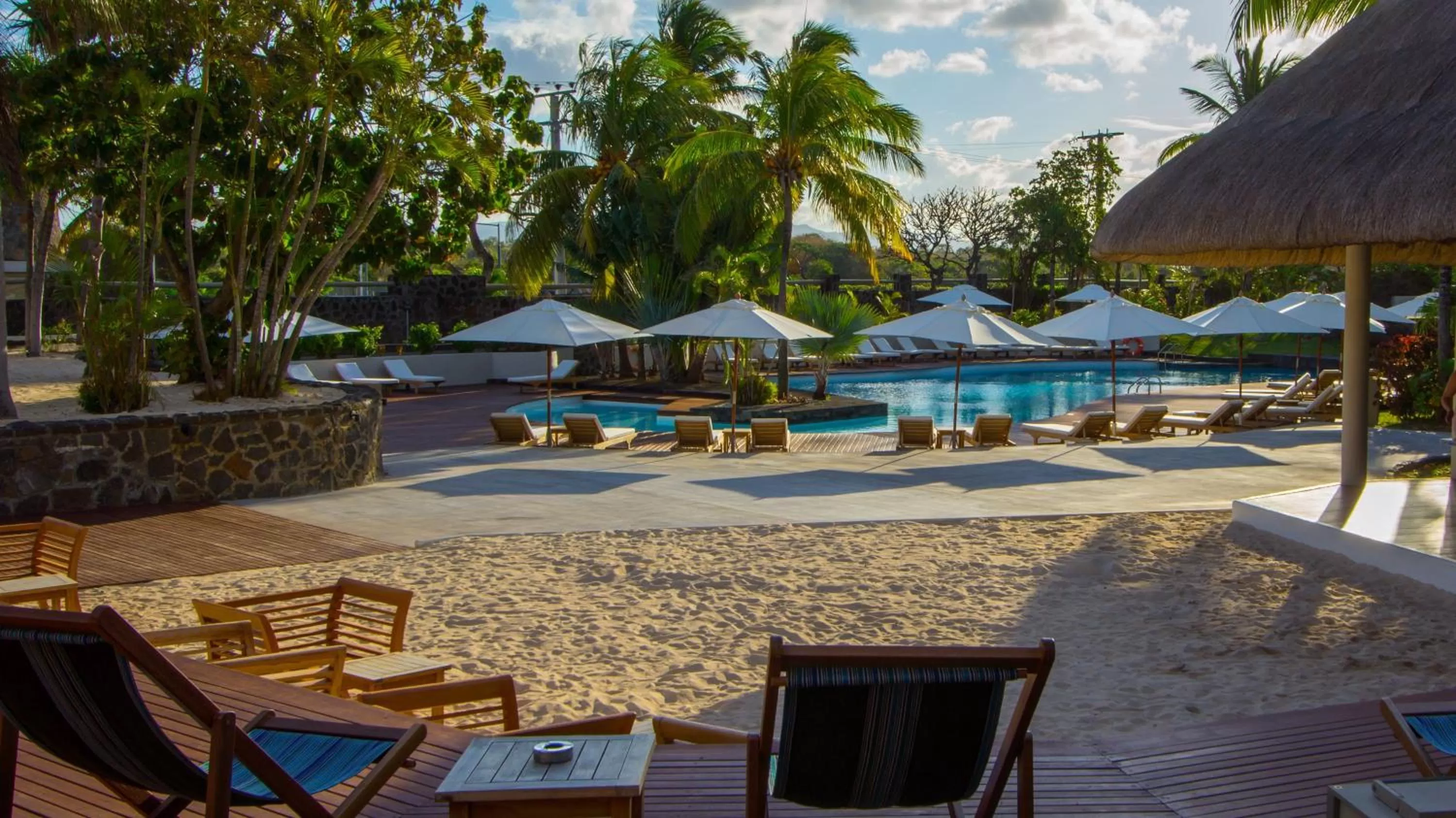 Swimming pool in Solana Beach Mauritius - Adults Only