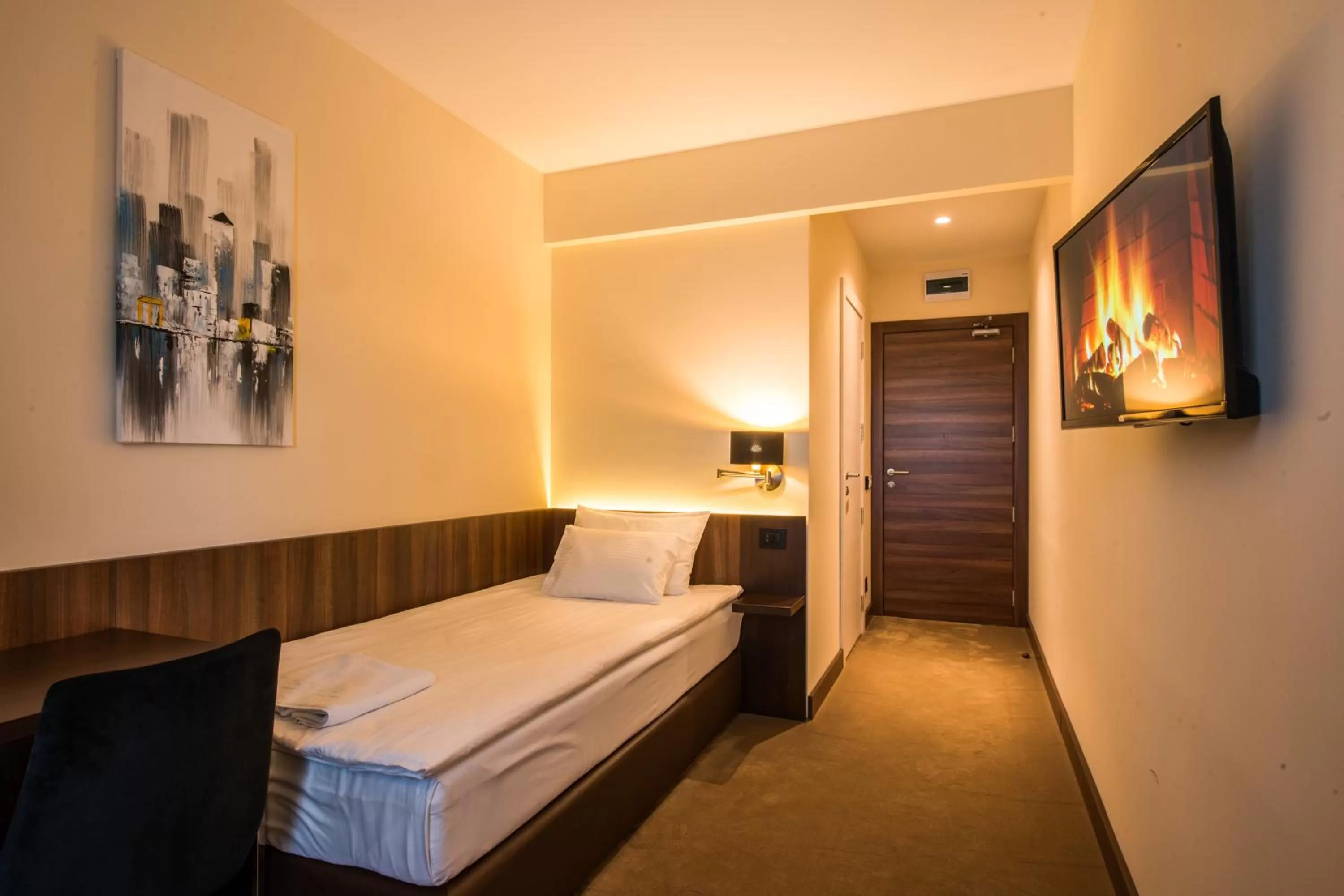 Bed in Hotel Spa Grad