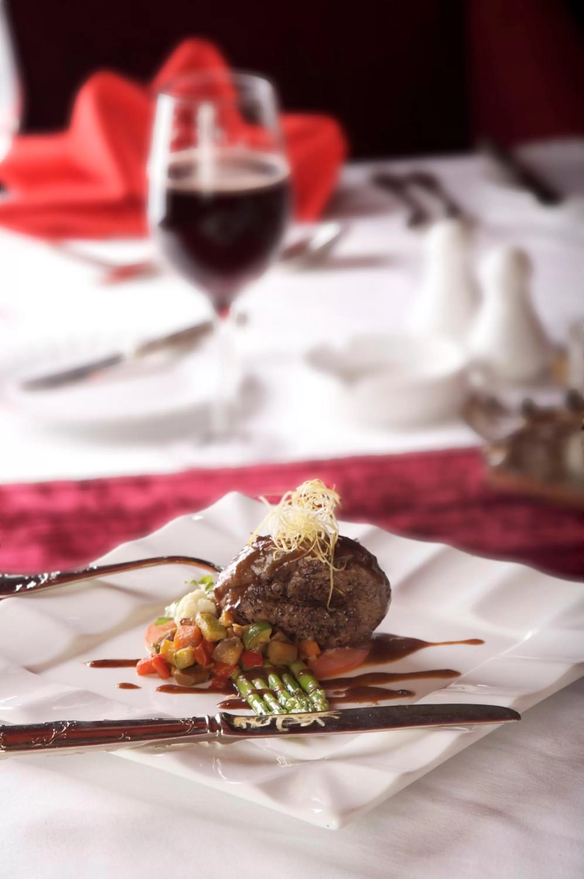 Food in The Convention Center & Royal Suites Hotel