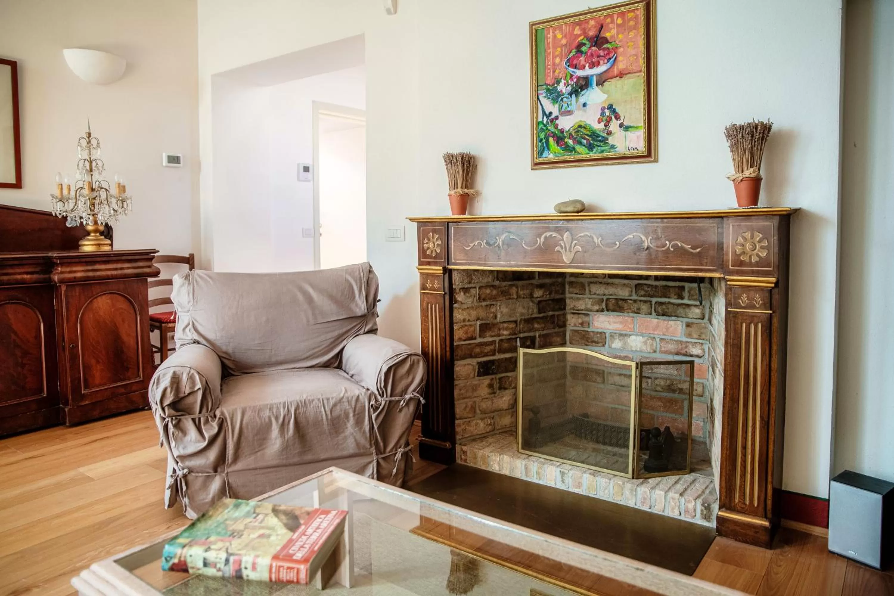 Living room, Seating Area in Castello di Brusata Apartment