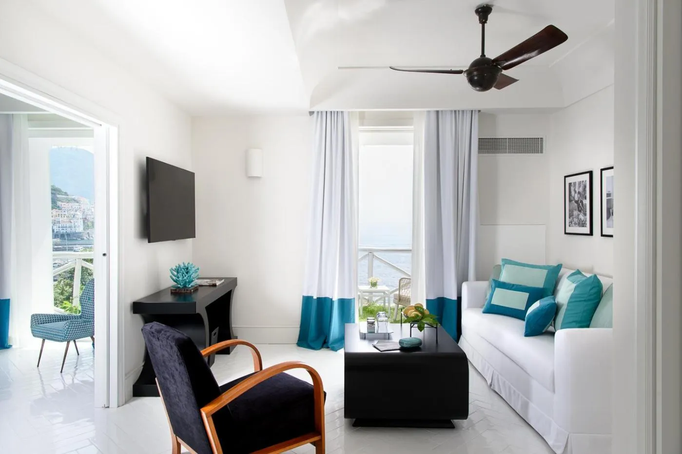 Living room in Hotel Miramalfi