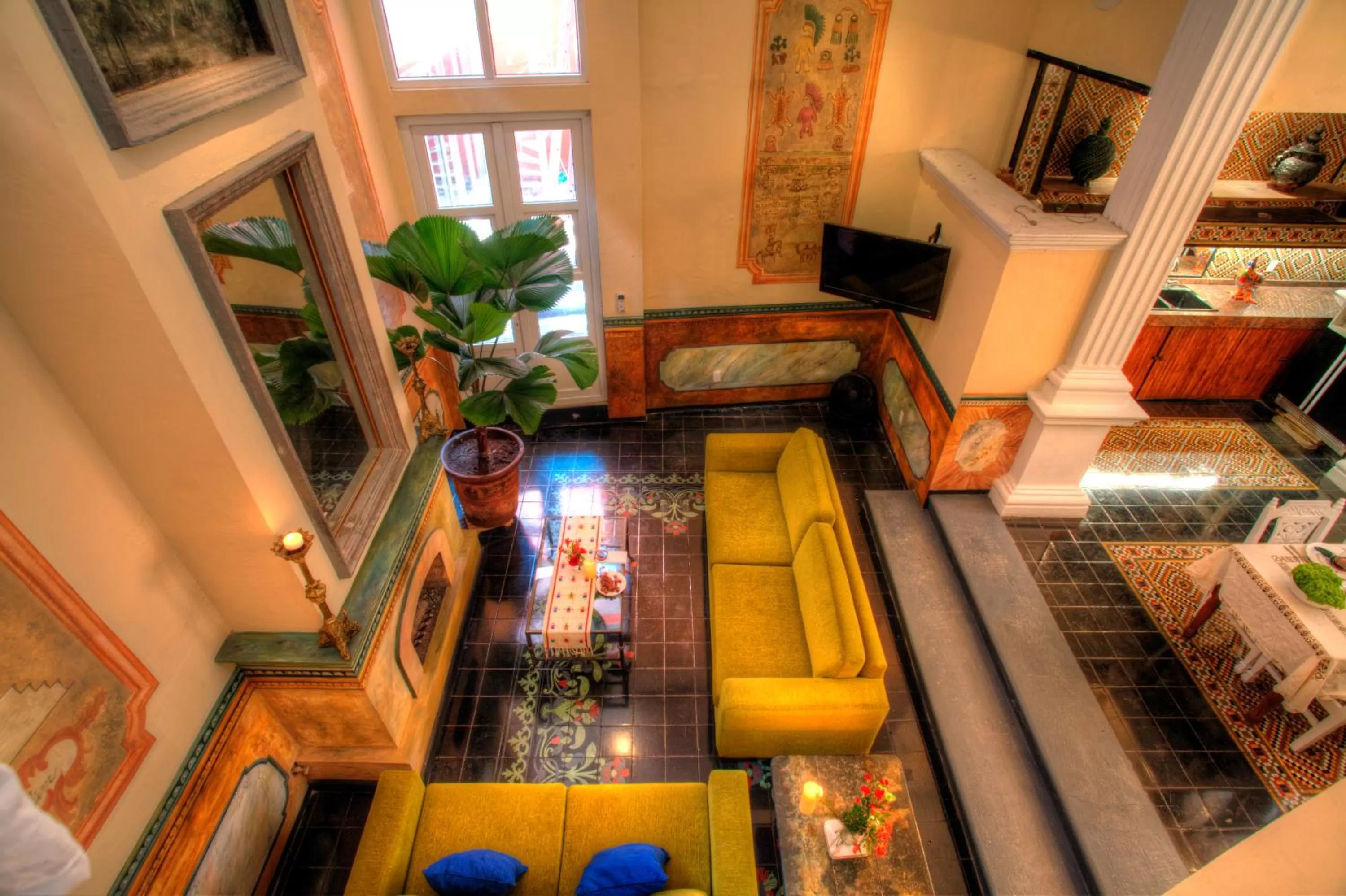 Living room in Hotel Boutique Rivera Del Rio