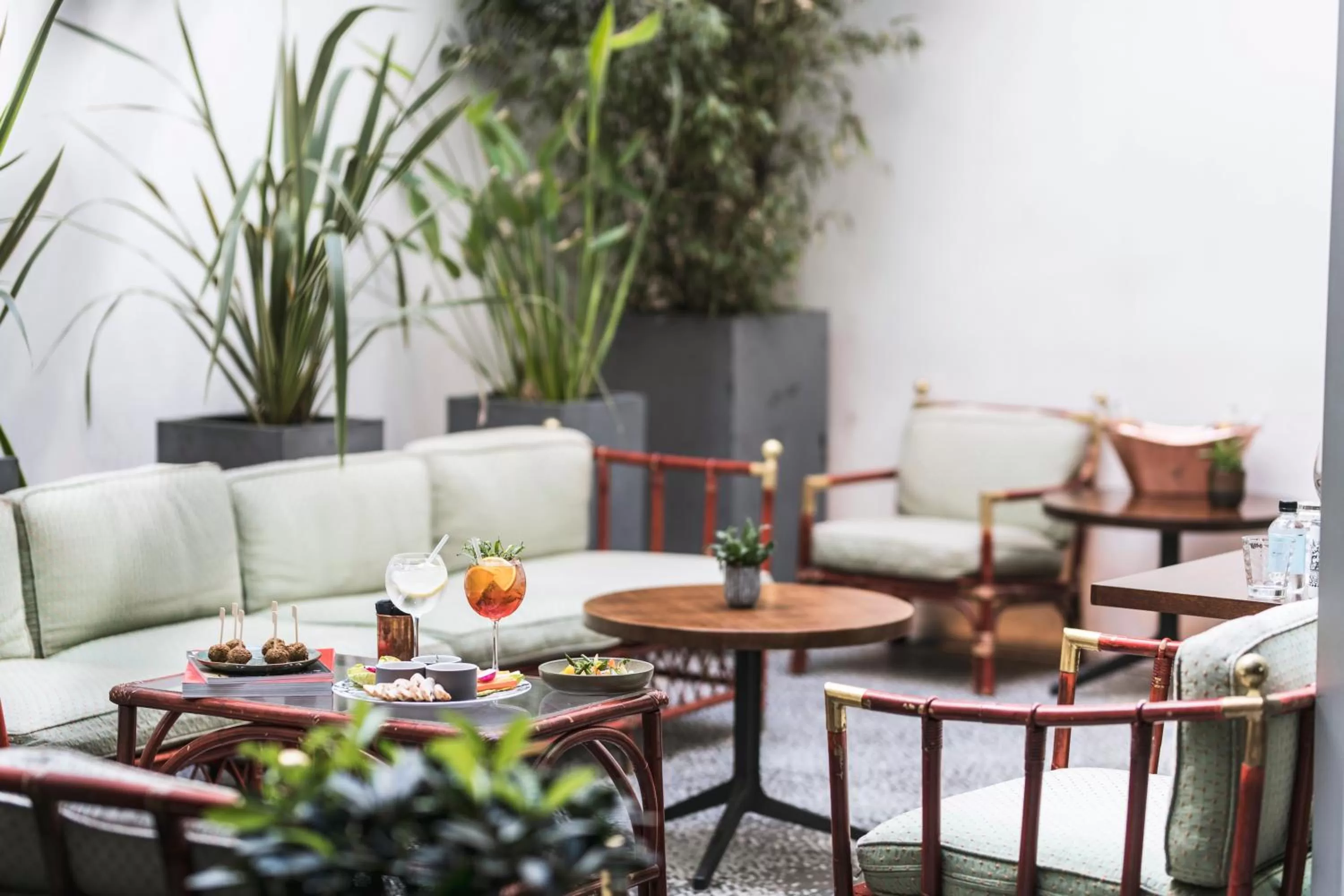 Balcony/Terrace in Hotel Les Bains Paris
