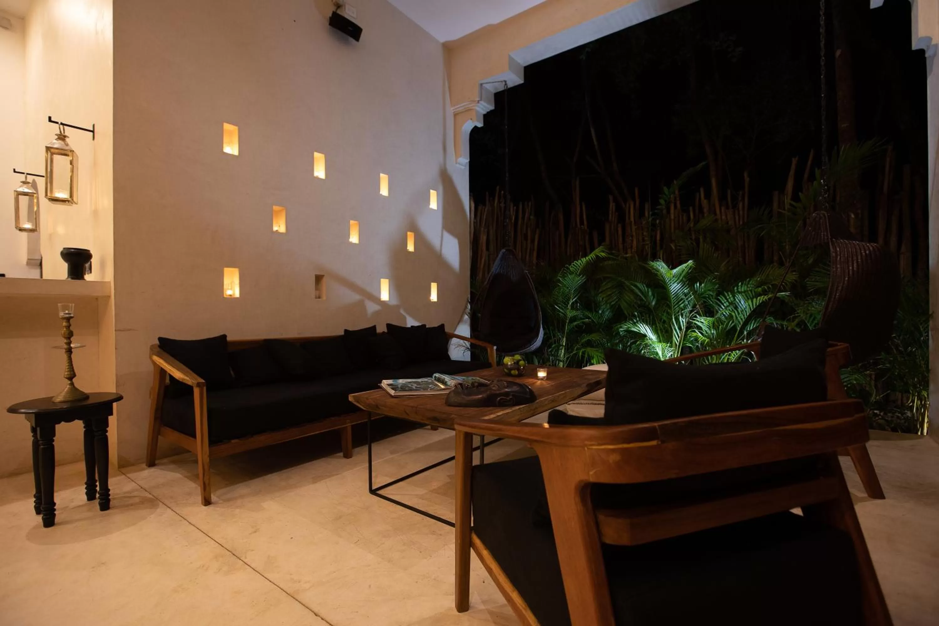 Living room in Ambre & Epices Jungle Hotel & Spa