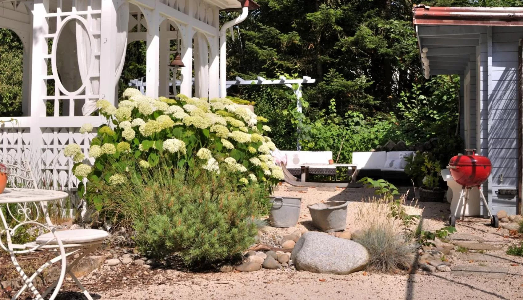 BBQ facilities in KunstWerk B