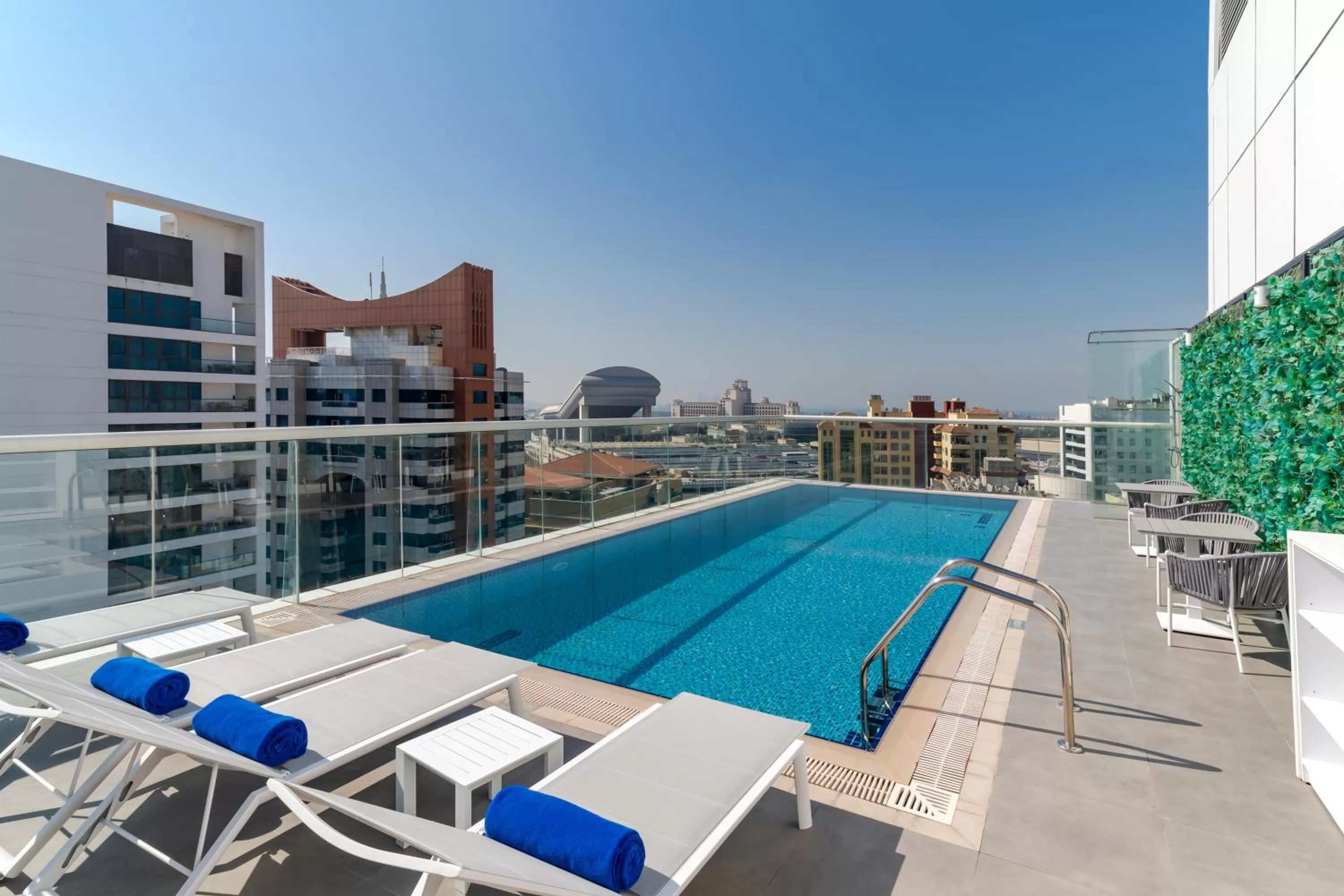 Pool view in Studio M Al Barsha Hotel by Millennium