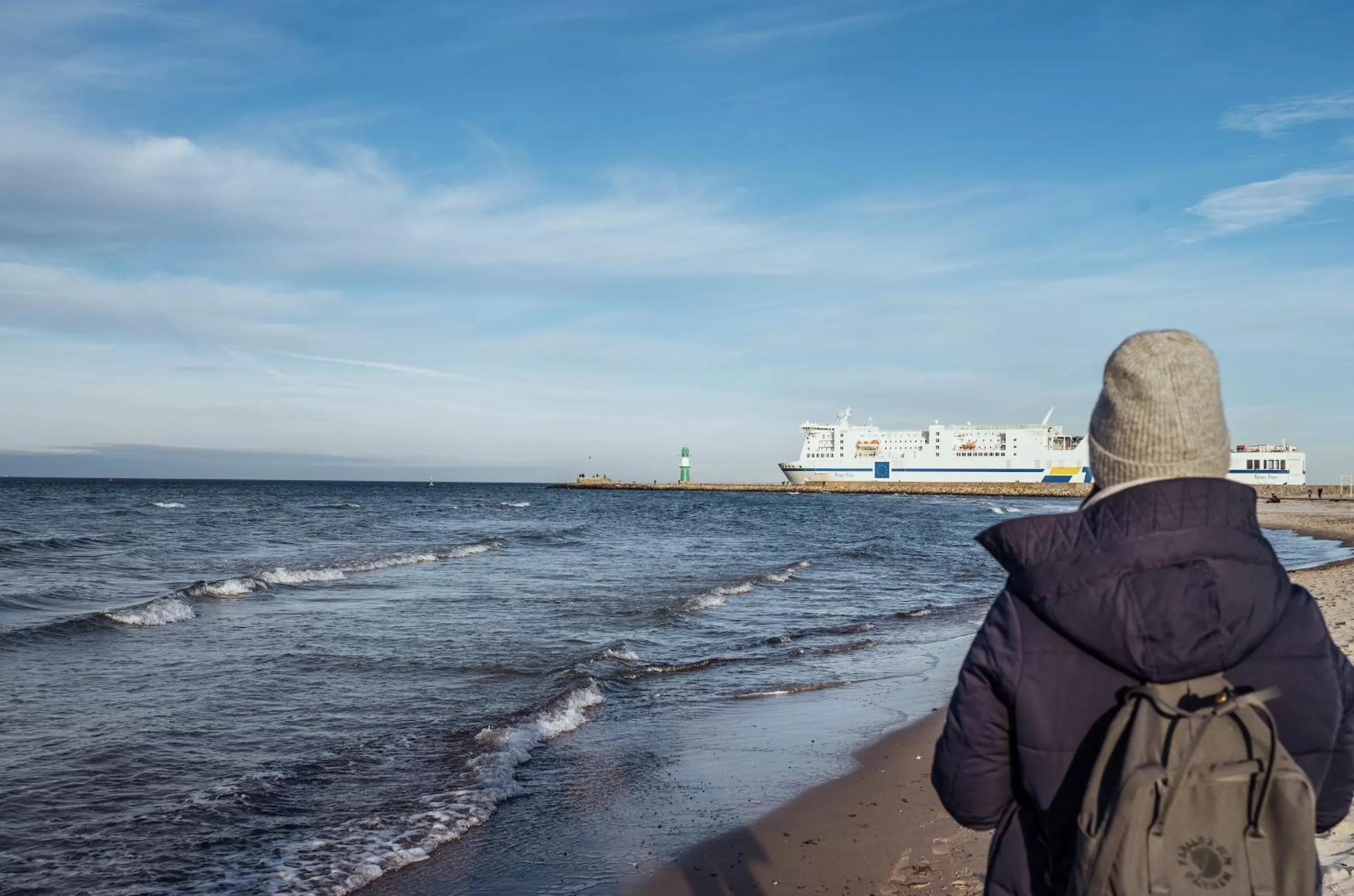 Beach in aja Warnemünde
