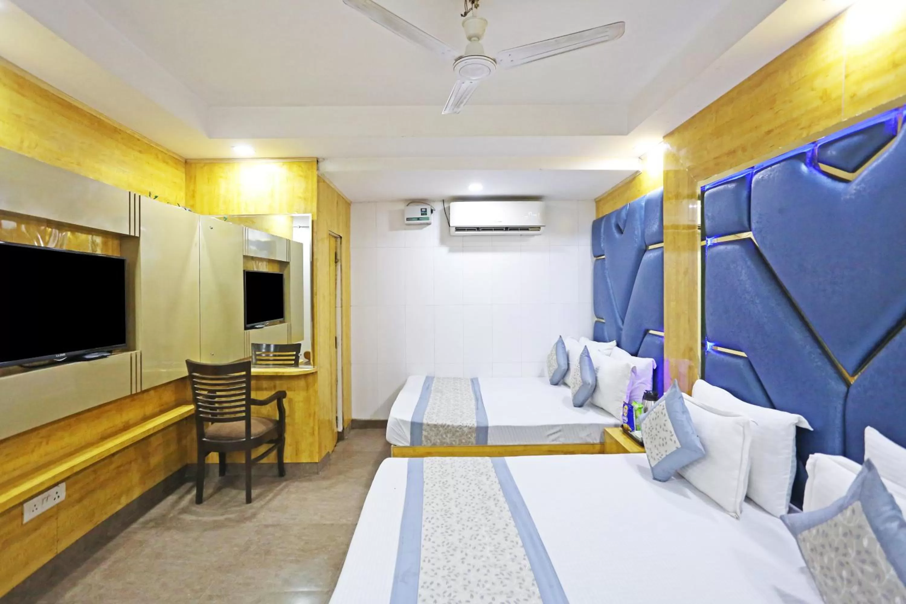 TV and multimedia in Hotel Preet Palace -5 Mints Walk From Nizamuddin Railway Station