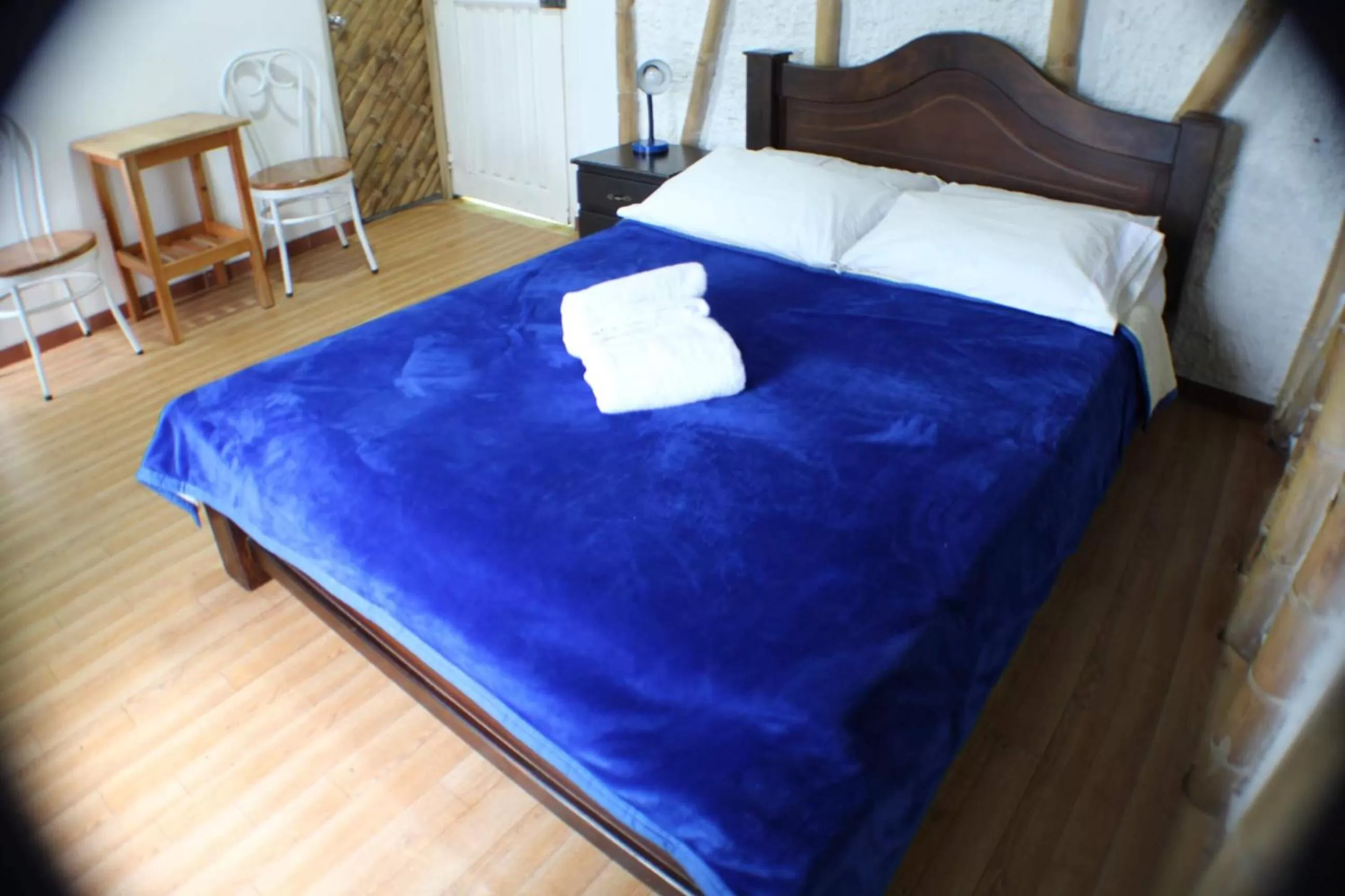 Bed in Eco Lodge La Juanita