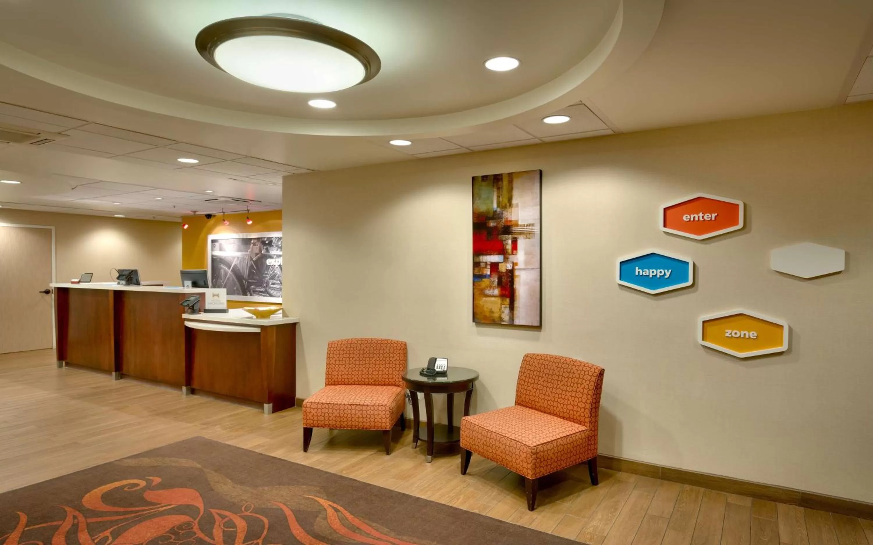 Lobby or reception in Hampton Inn Salt Lake City/Sandy