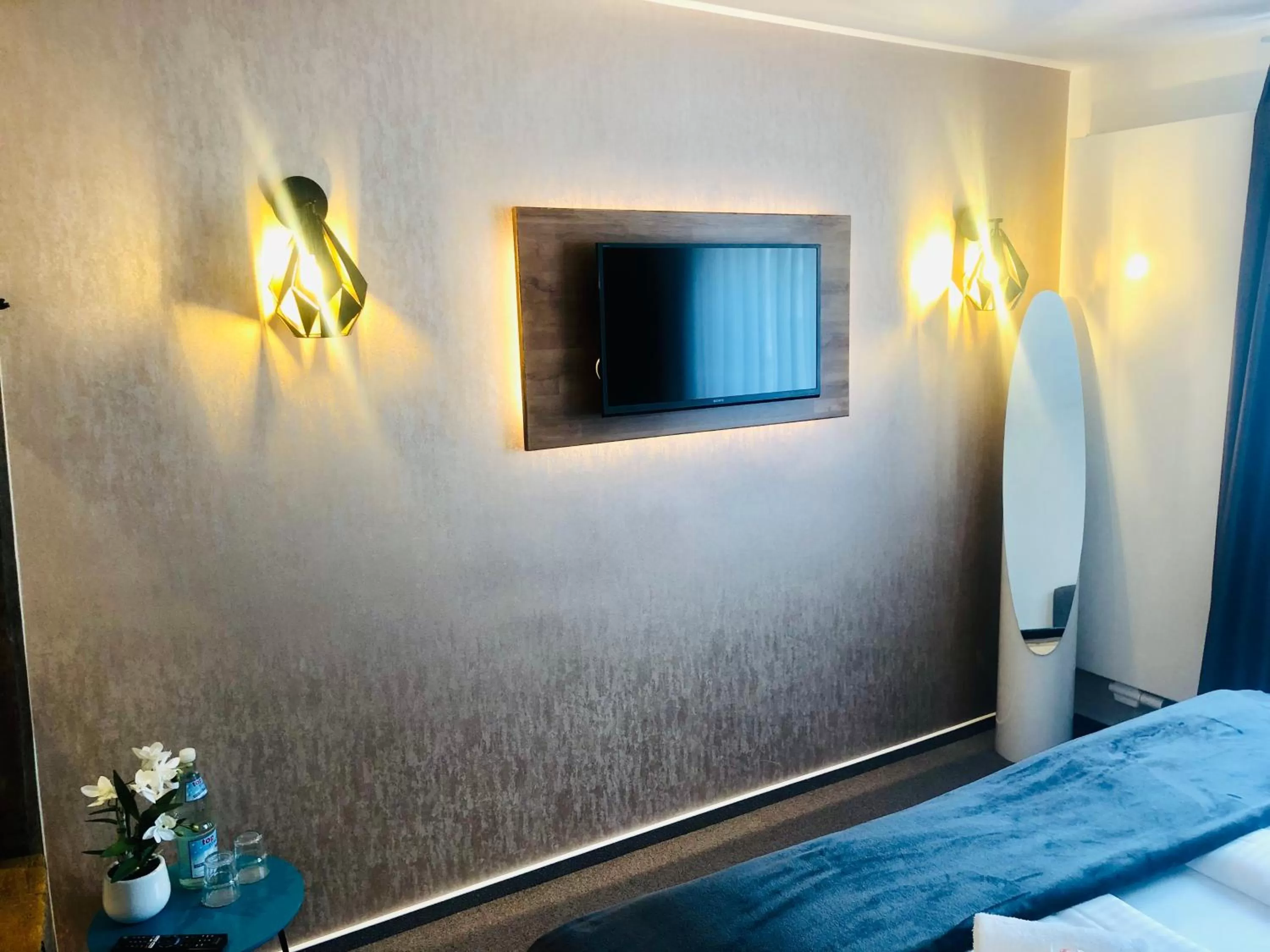 TV and multimedia, Bed in Hotel am Schloss