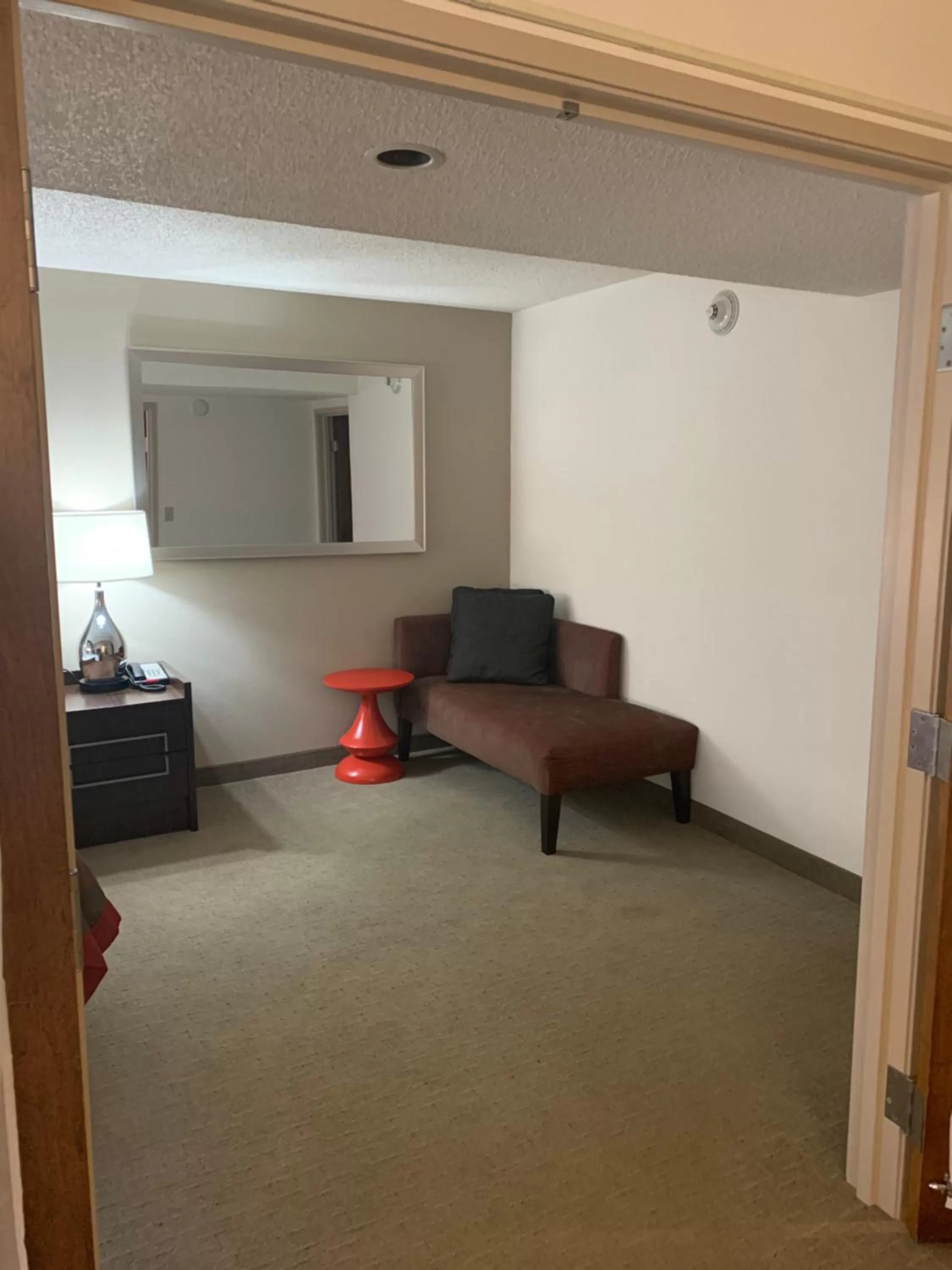 Seating area in Ramada by Wyndham Marquette