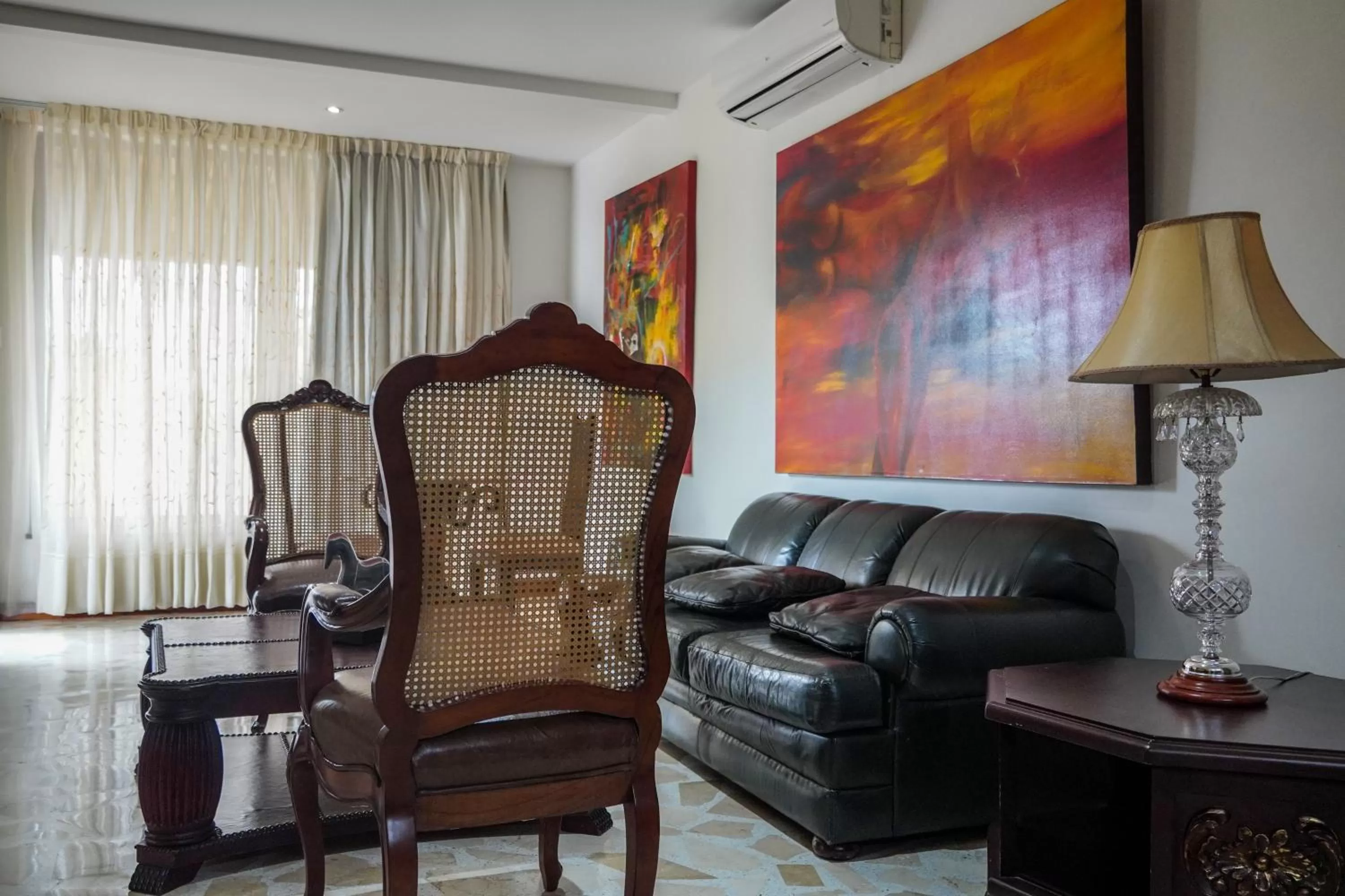 Seating Area in Hotel Boutique Villa Casuarinas