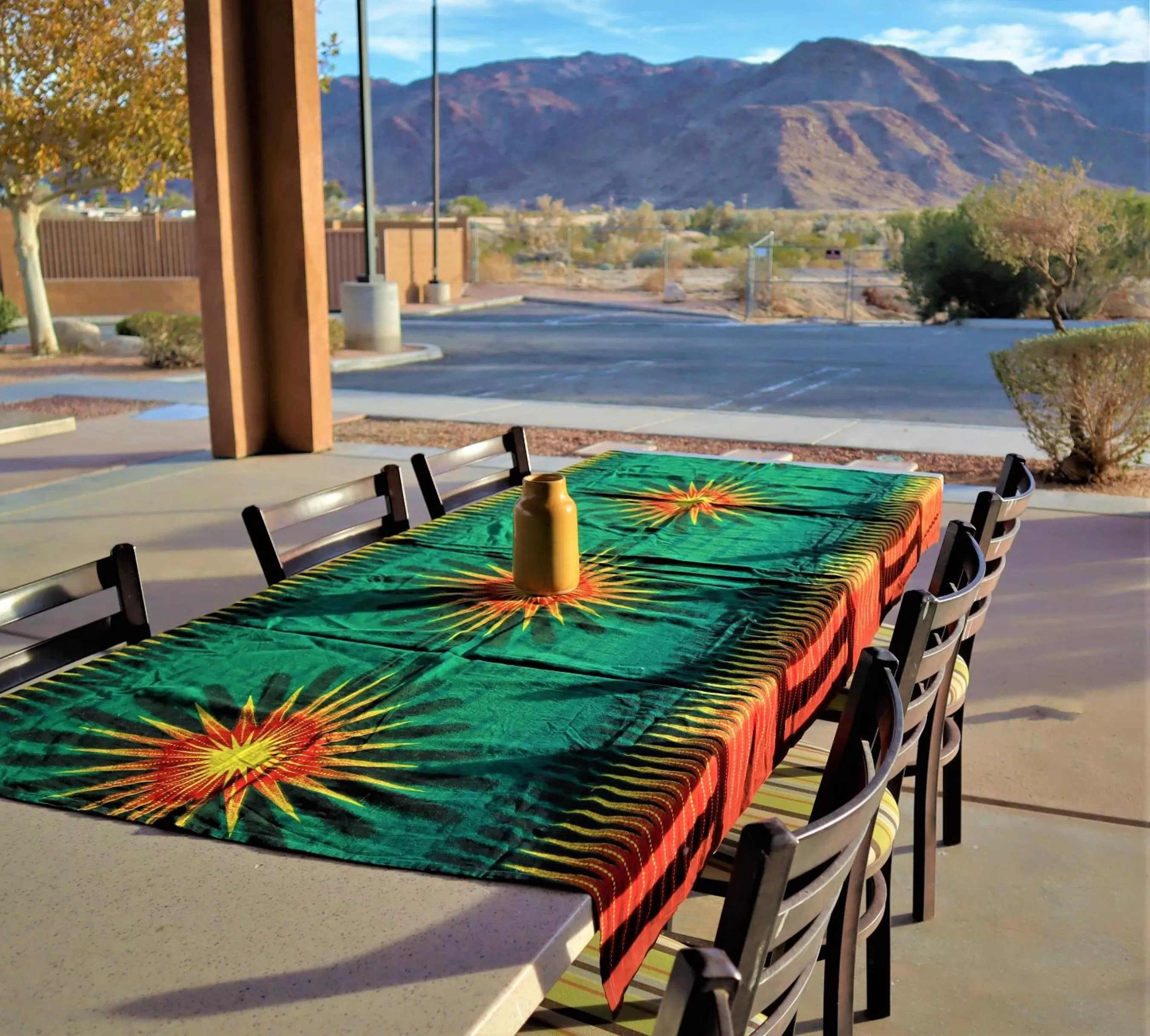 Balcony/Terrace in Oasis Inn & Suites 29 Palms Hotel Joshua Tree National Park