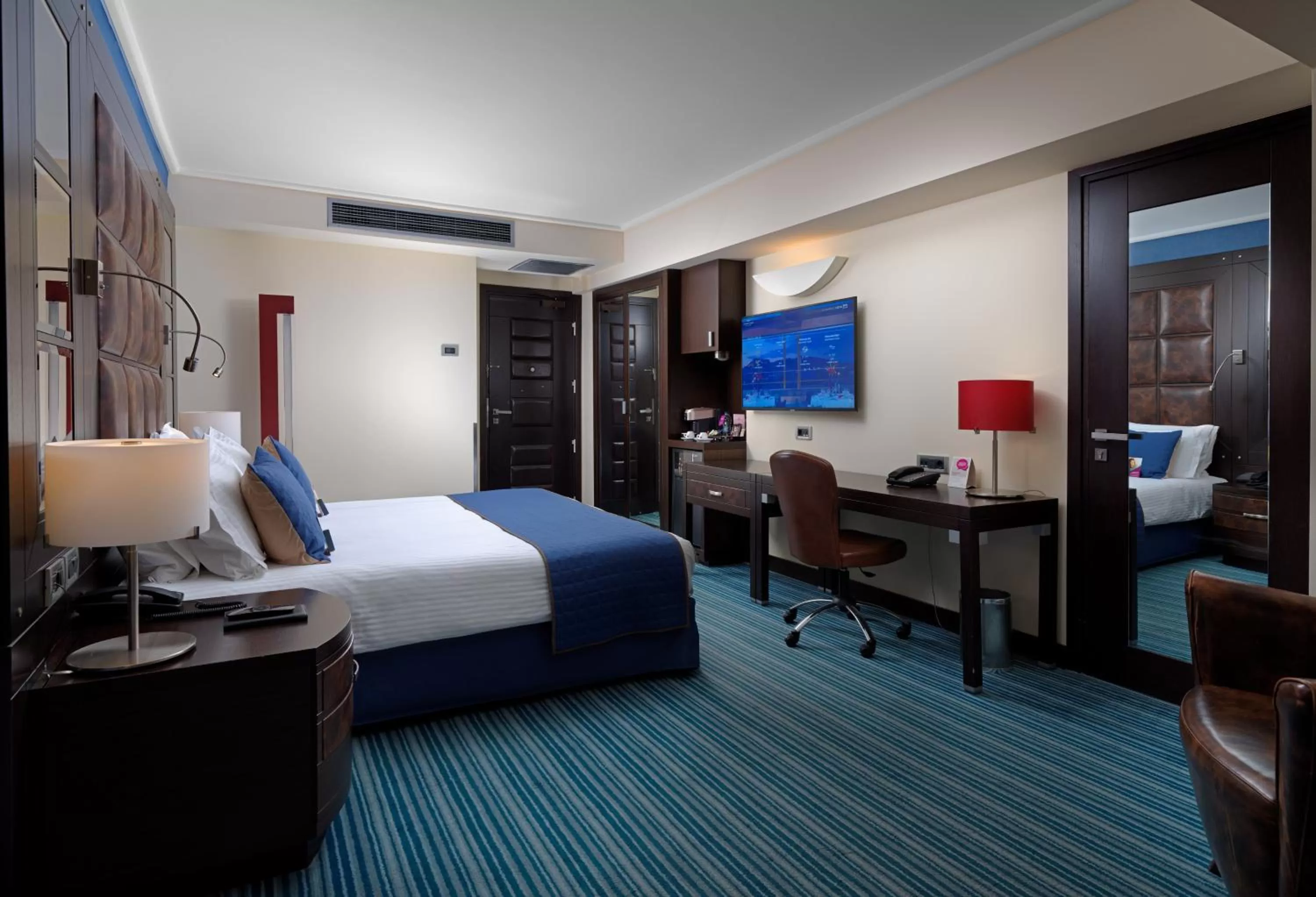 Photo of the whole room, Bed in Crowne Plaza Athens City Centre by IHG