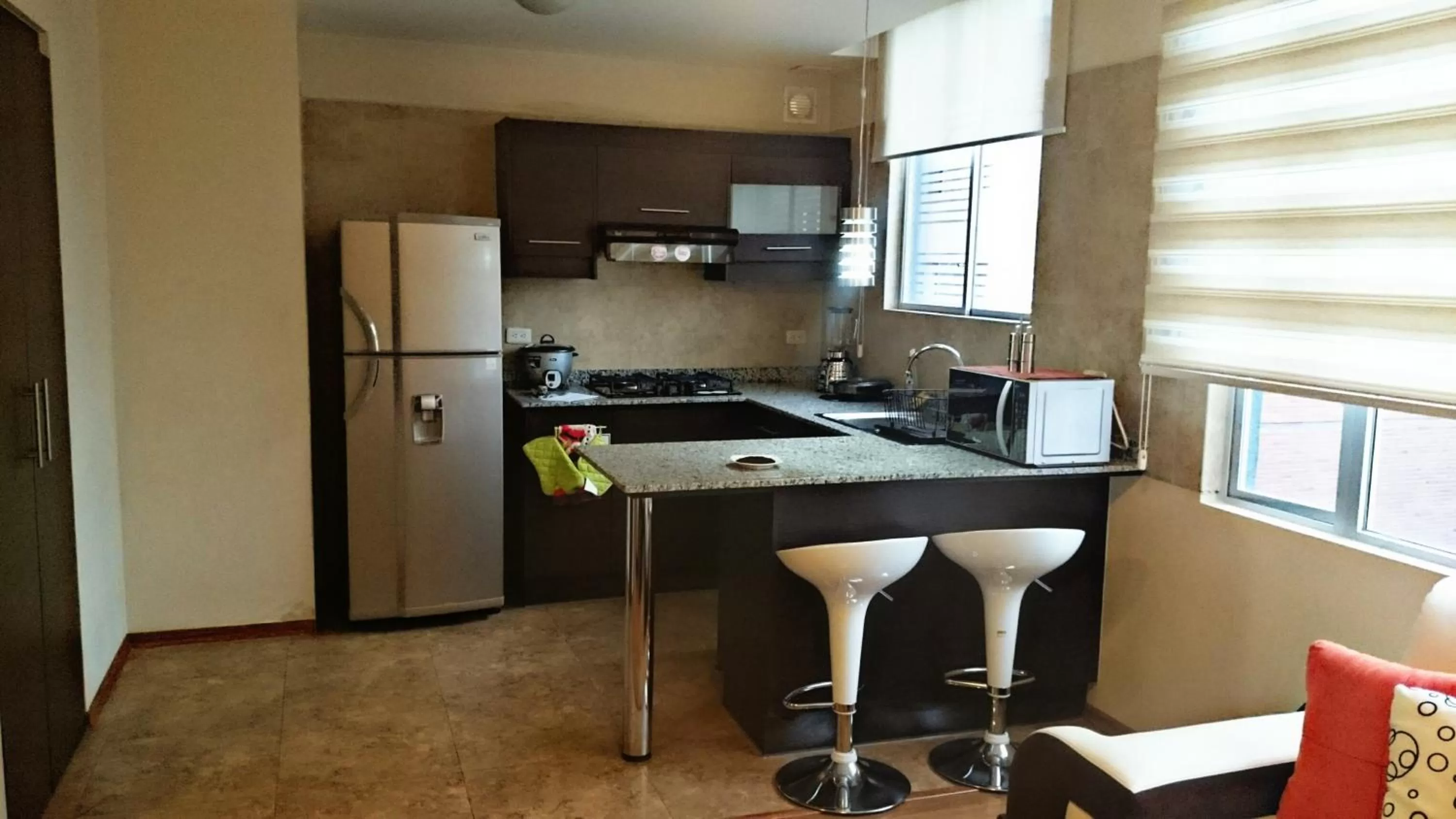 Kitchen or kitchenette, Kitchen/Kitchenette in Misuitehotel La Carolina Quito