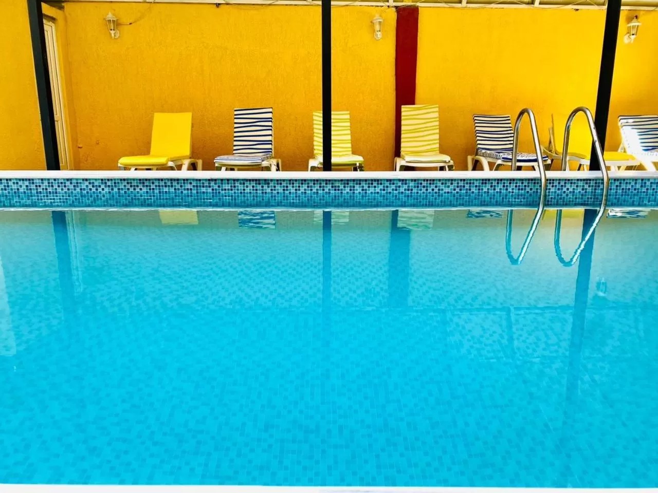 Pool view, Swimming Pool in Hotel Royal Palace