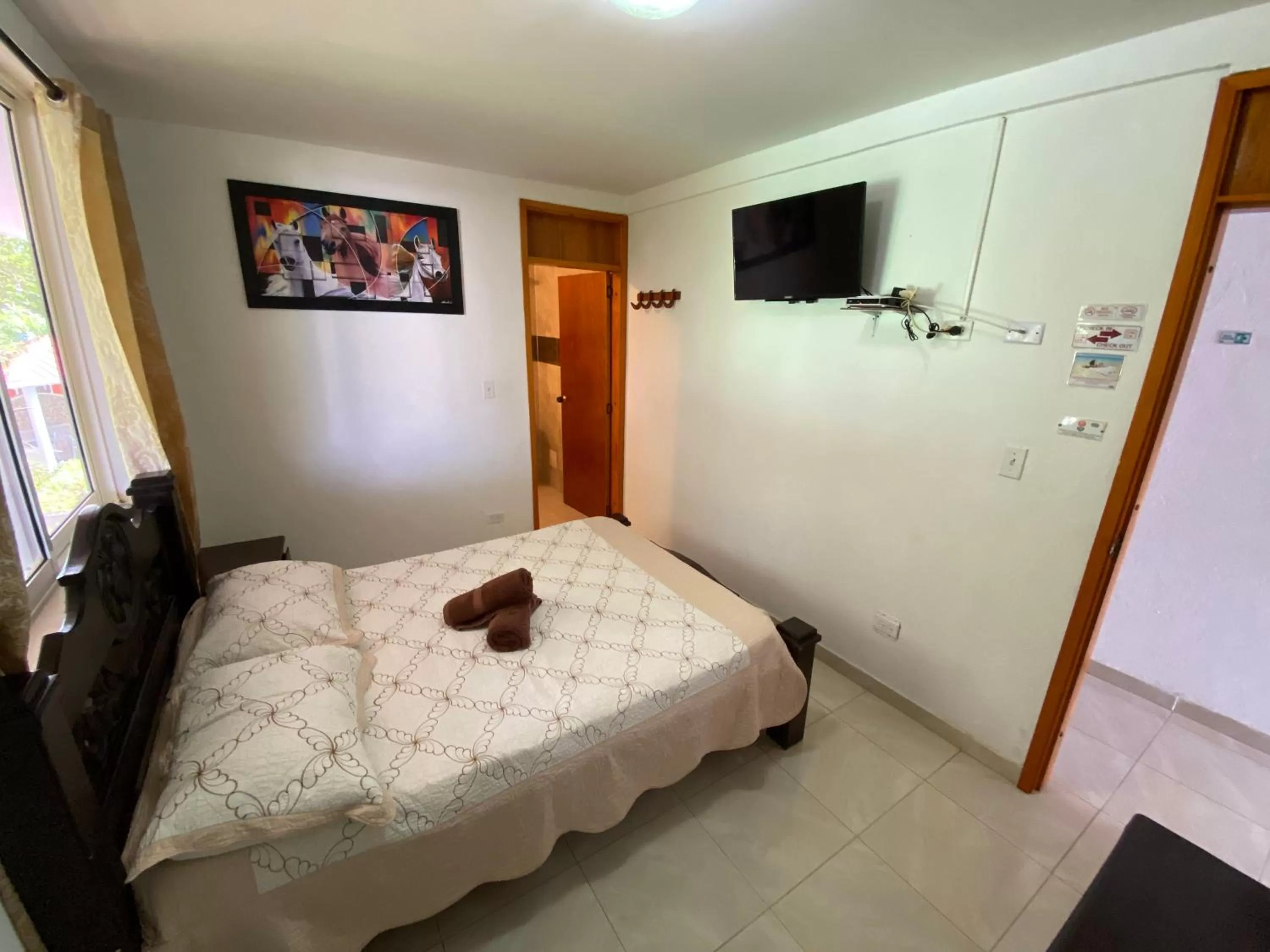 Bed in Apartamento Miss Brigida