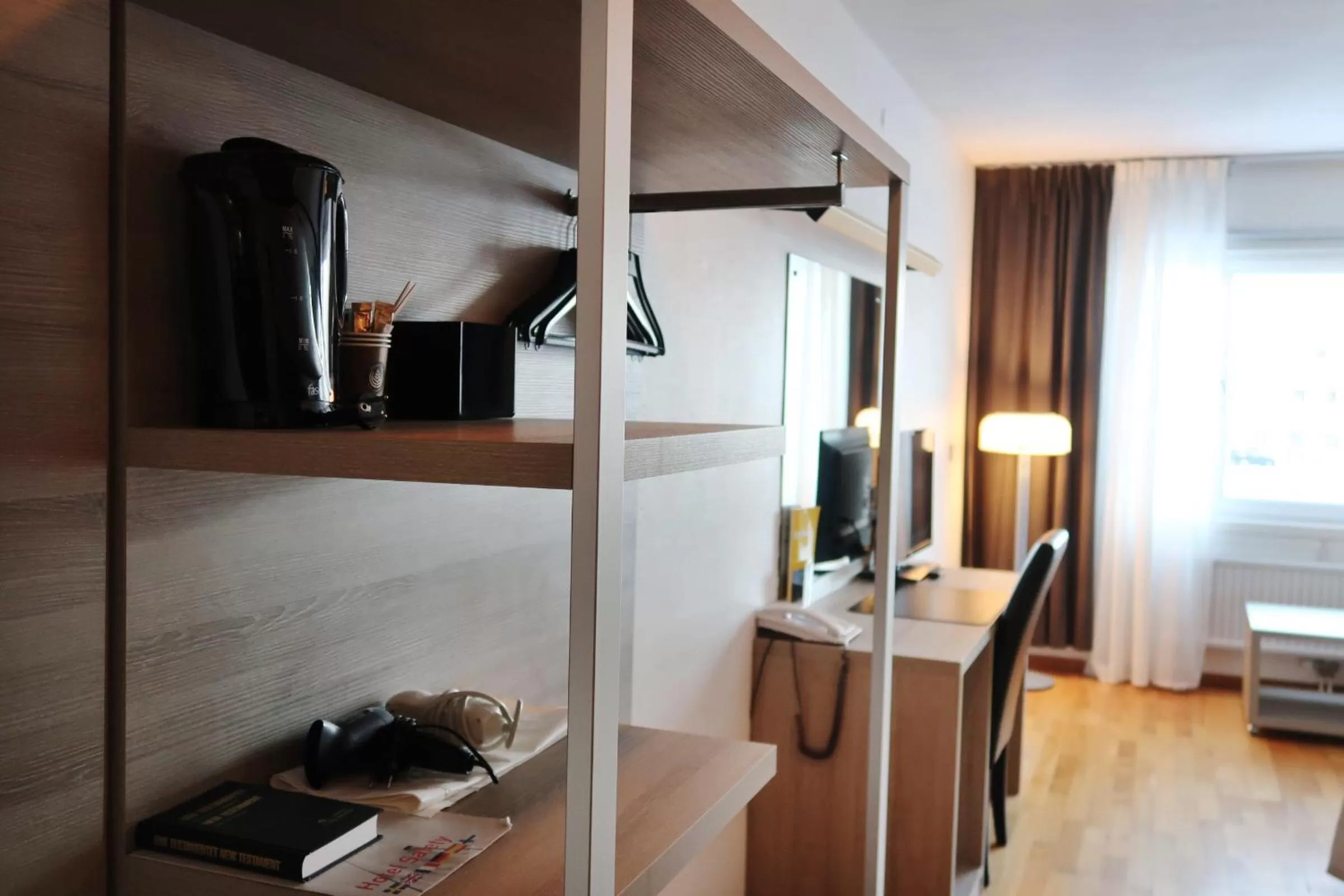 Coffee/tea facilities, Bed in Optima Hotel Roslagen by Reikartz