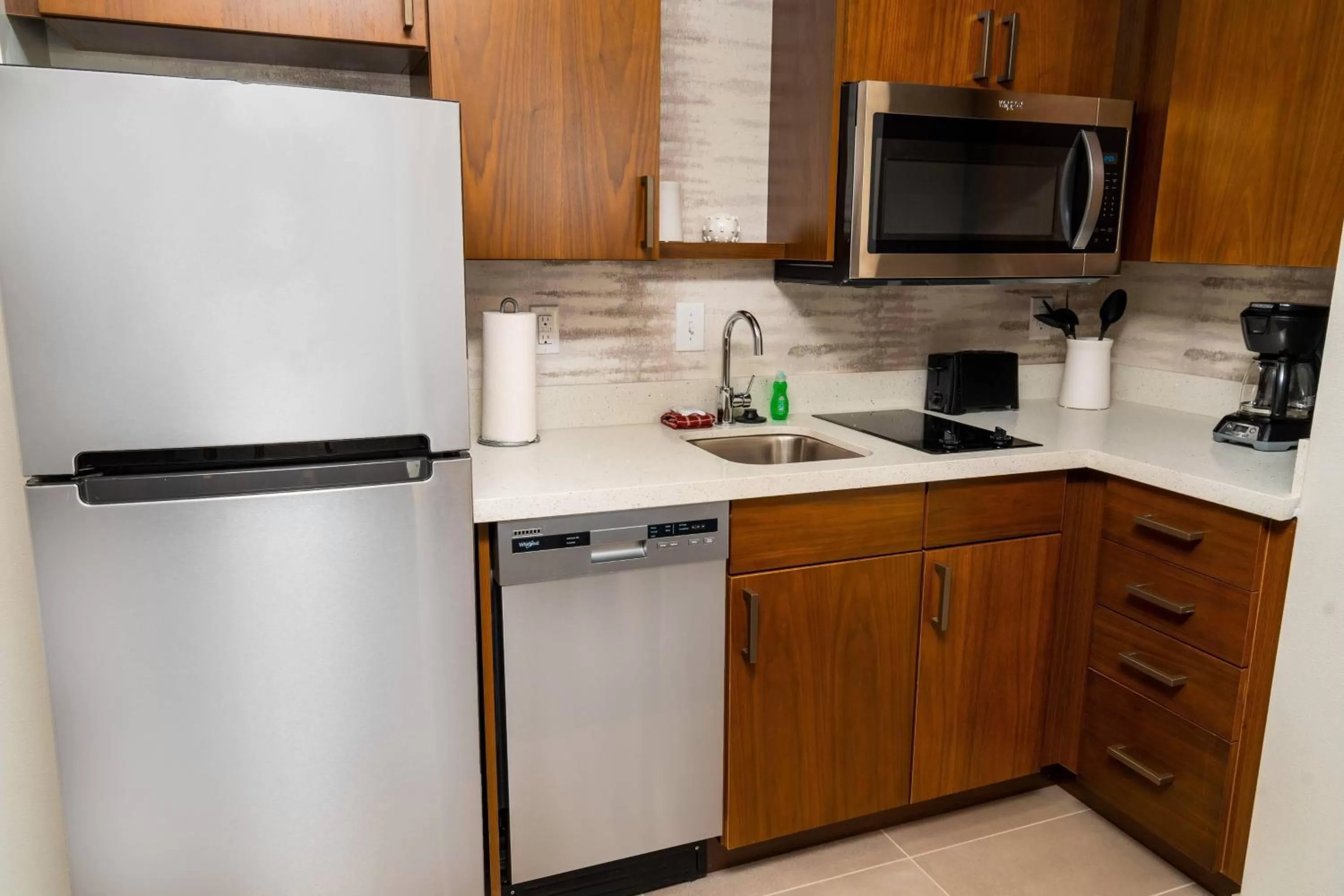 Kitchen or kitchenette in Residence Inn Upper Marlboro Joint Base Andrews