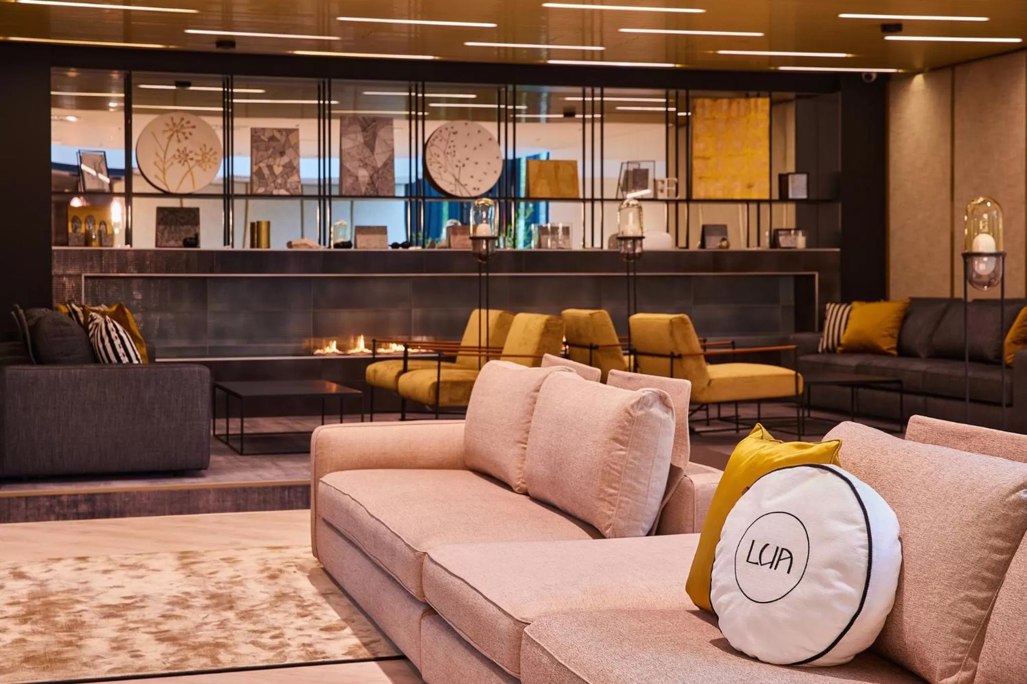 Seating area, Lounge/Bar in LUA Resort - Adults only